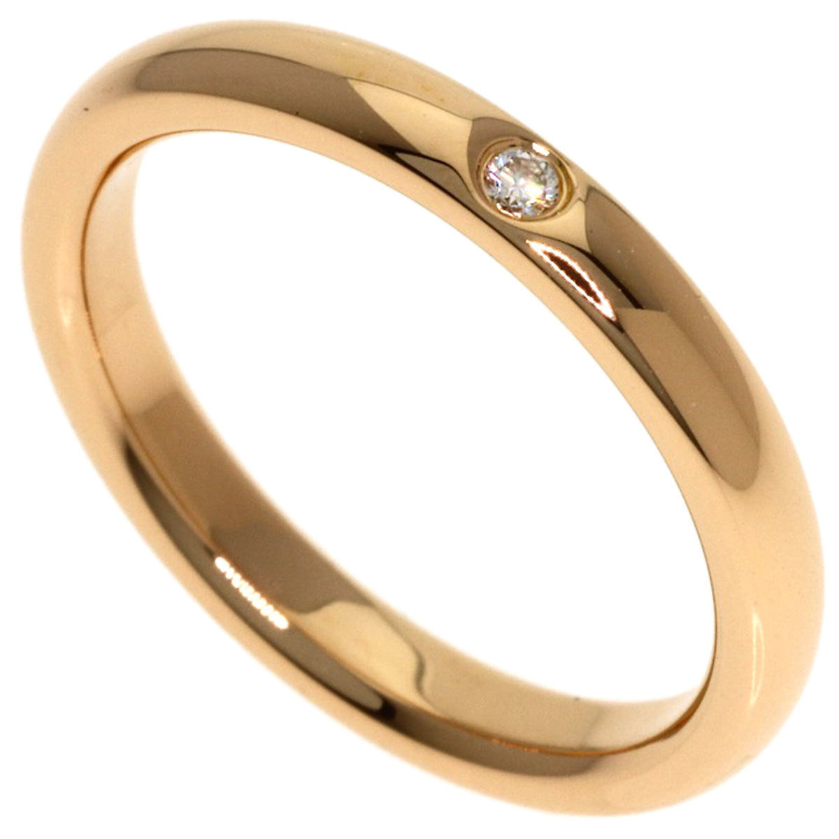Tiffany Pink Gold (18K) Band Ring (Pre-Owned)