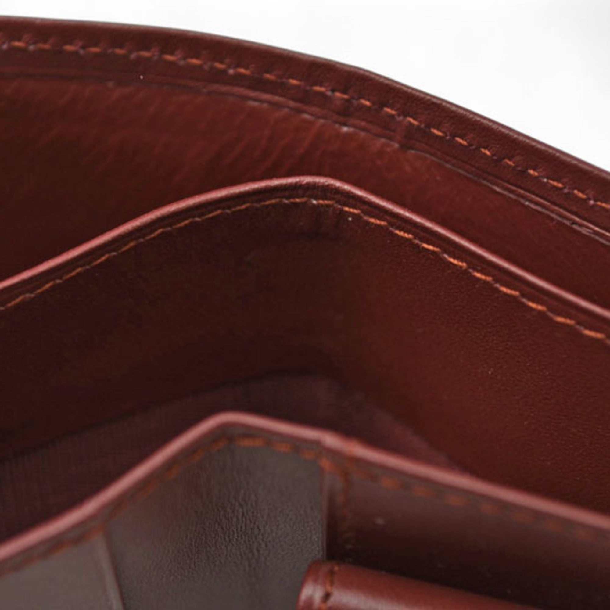 Cartier Must Bordeaux Wallet (Bi-Fold) (Pre-Owned)