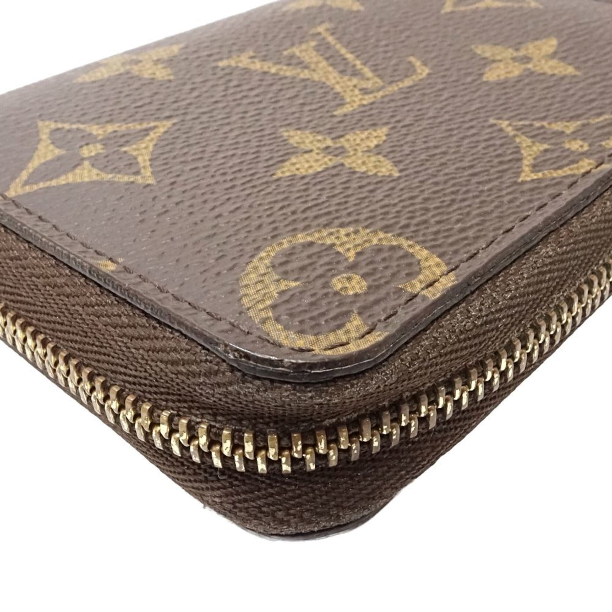 Louis Vuitton Brown Monogram Coin Purse/Coin Case (Pre-Owned)