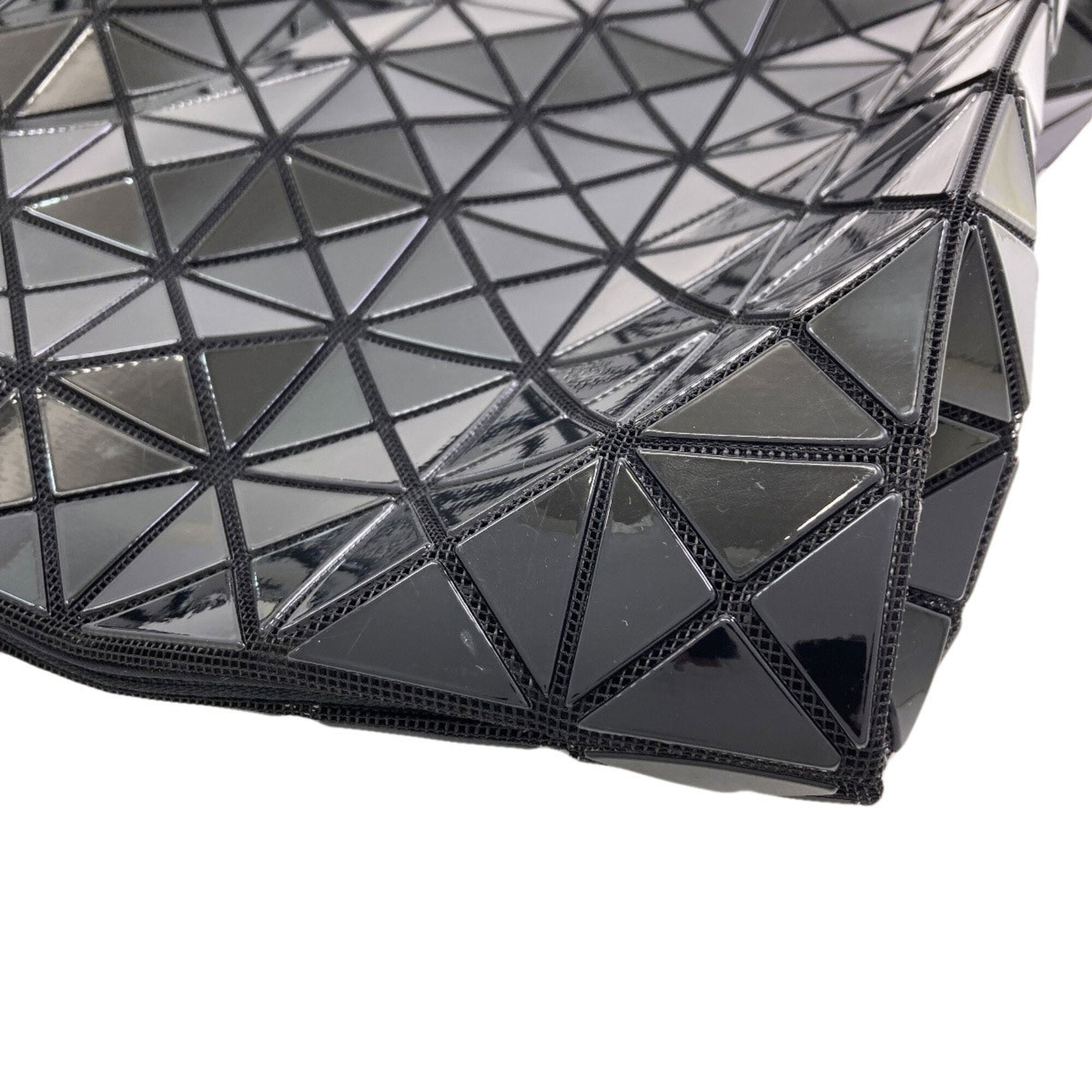 Issey Miyake Black Pvc Backpack (Pre-Owned)