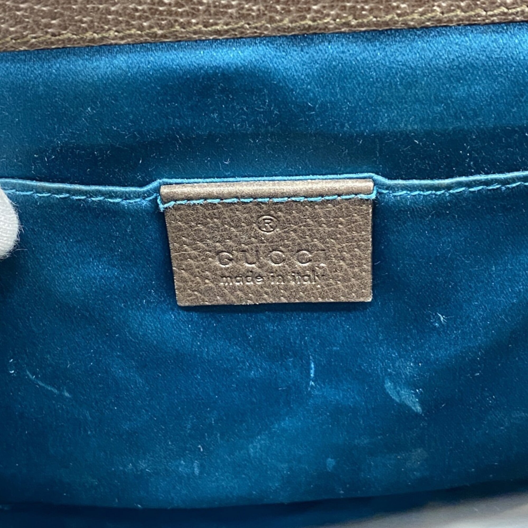 Gucci Brown Pvc Shoulder Bag (Pre-Owned)