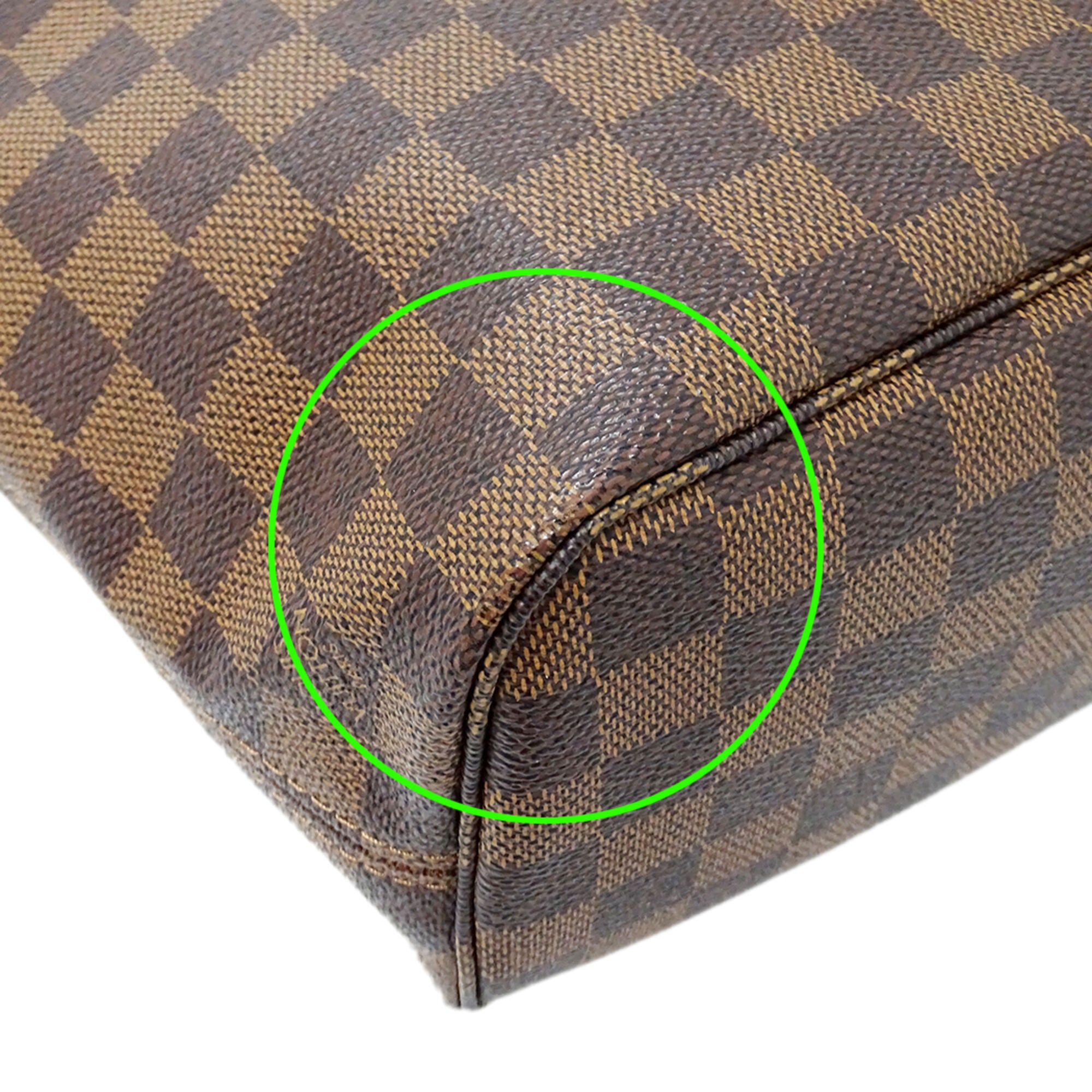 Louis Vuitton Brown Damier Canvas Damier Canvas Handbag Tote Bag (Pre-Owned)