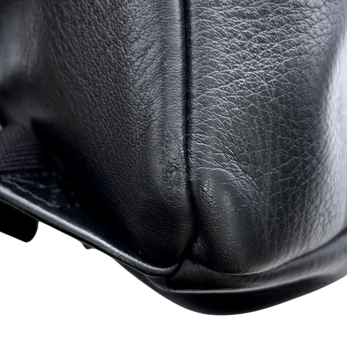 Balenciaga Black Leather Backpack Handbag (Pre-Owned)