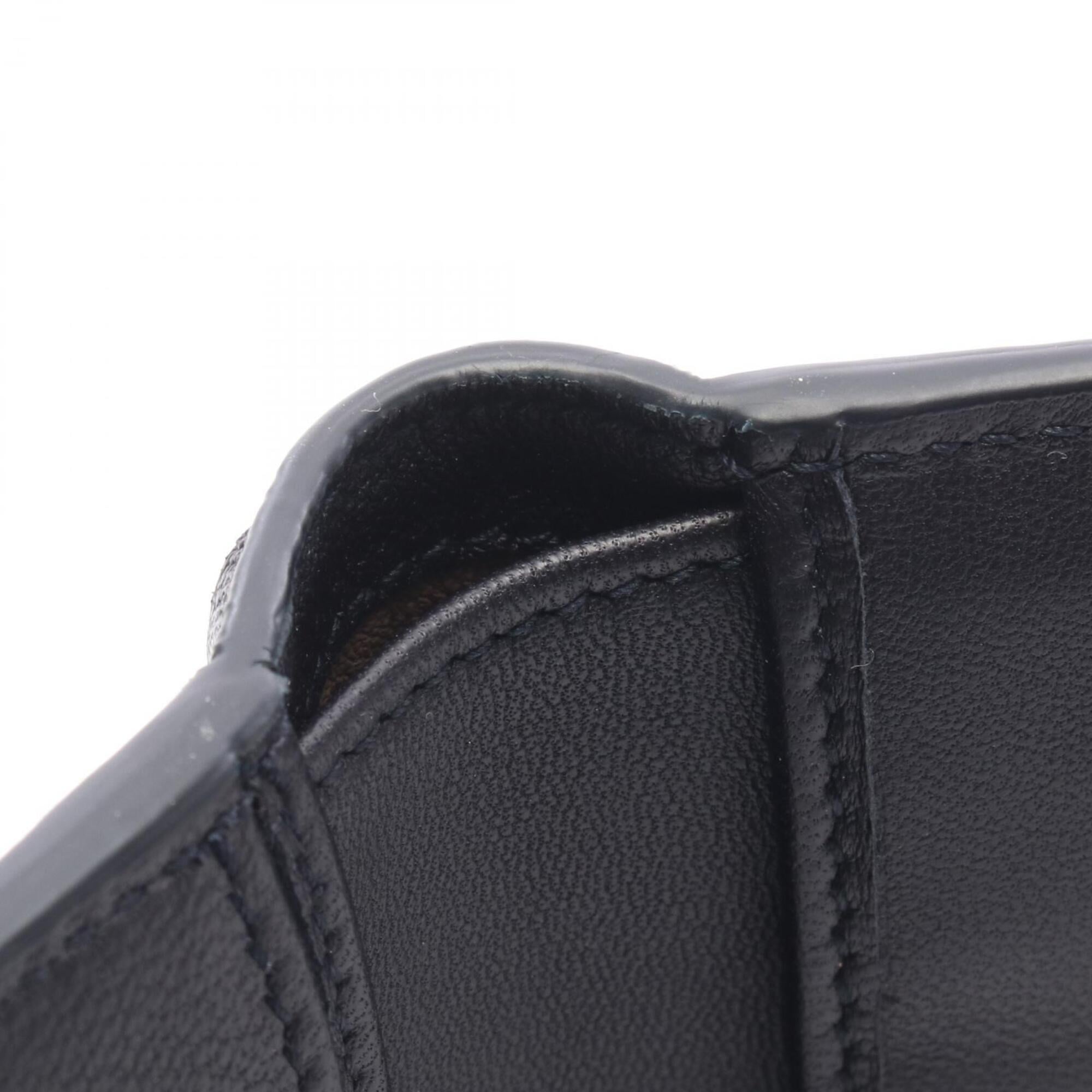 Bottega Veneta Black Gray Intrecciato Wallet (Bi-Fold) (Pre-Owned)