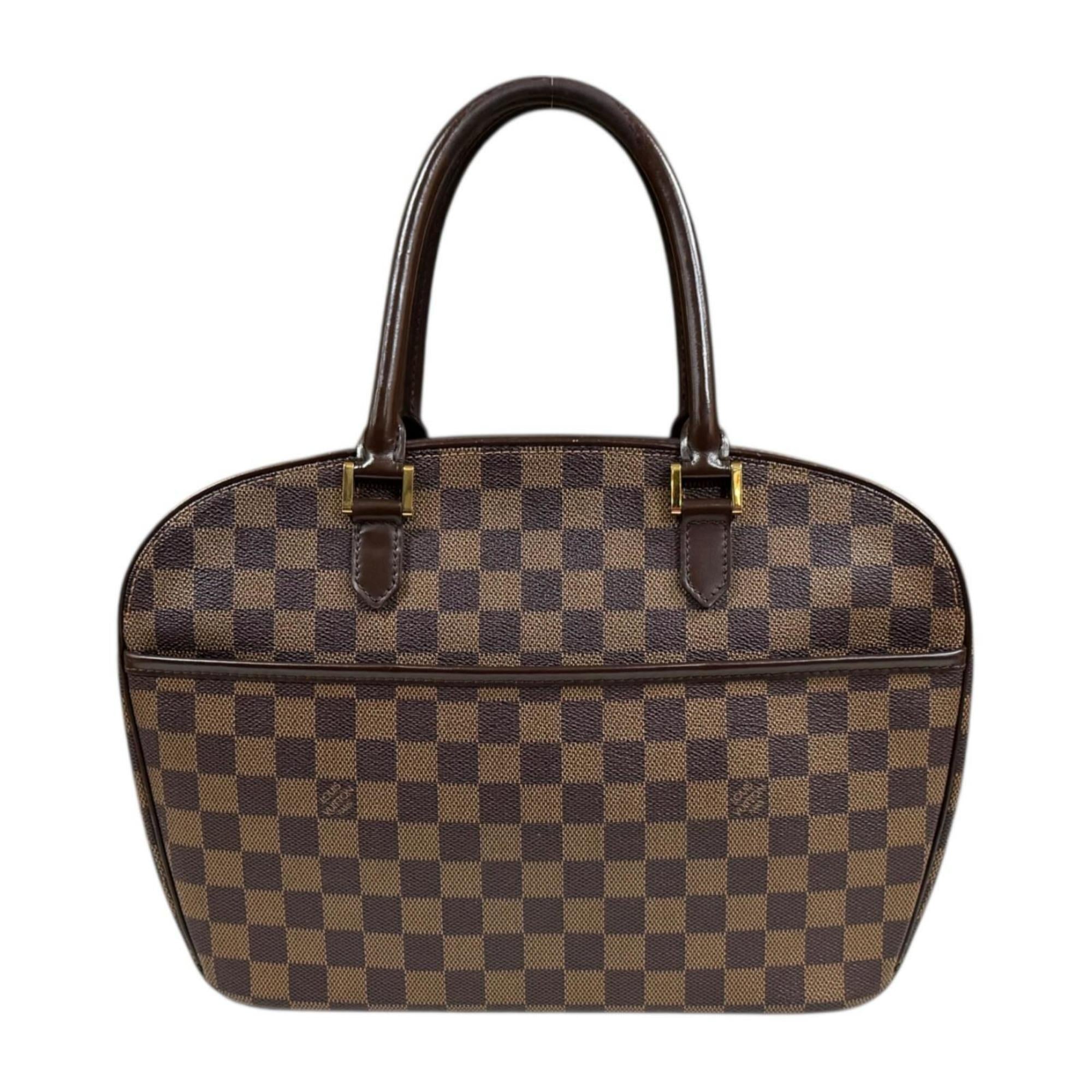 Louis Vuitton Damier Brown Damier Canvas Handbag (Pre-Owned)