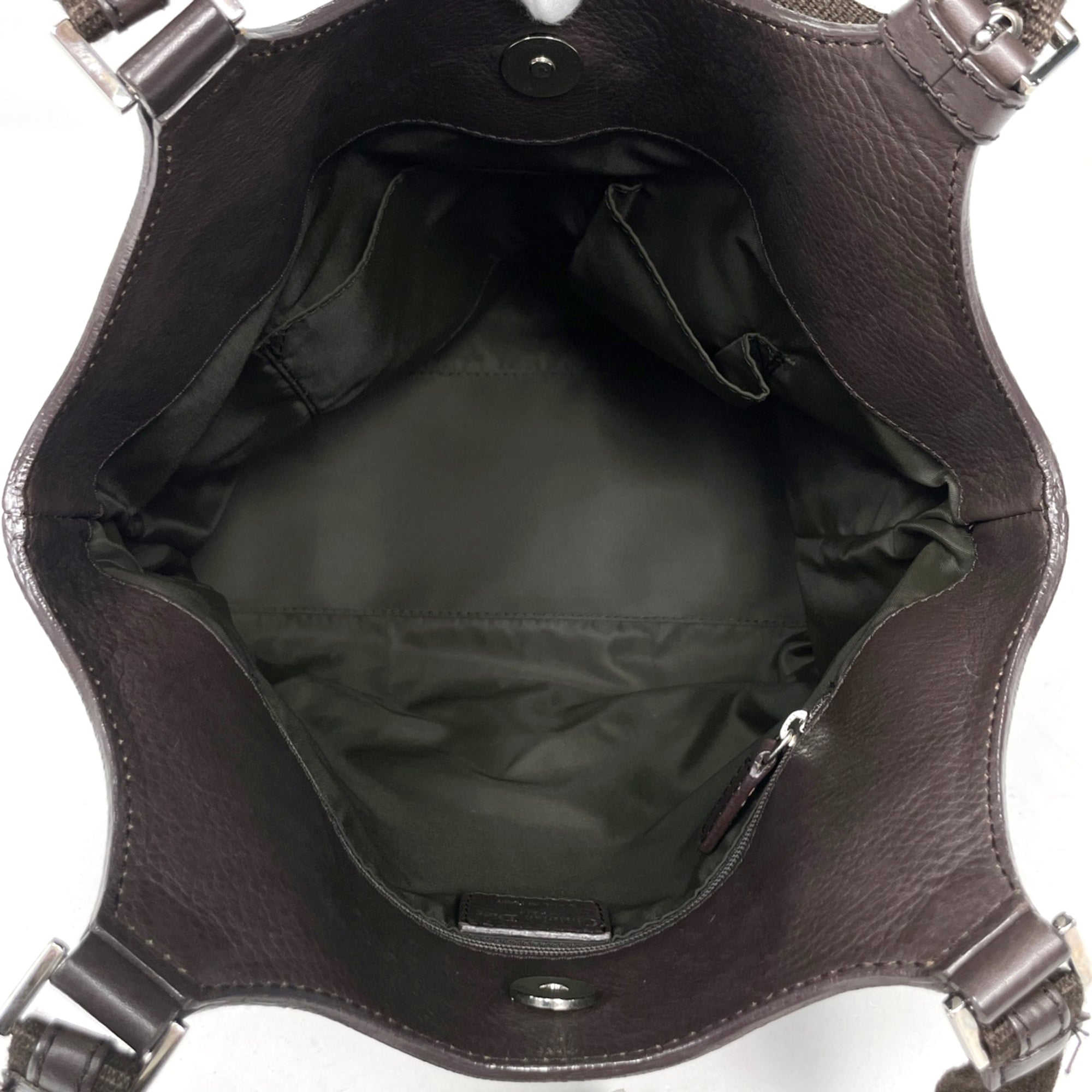 Christian Dior Brown Trotter Handbag (Pre-Owned)