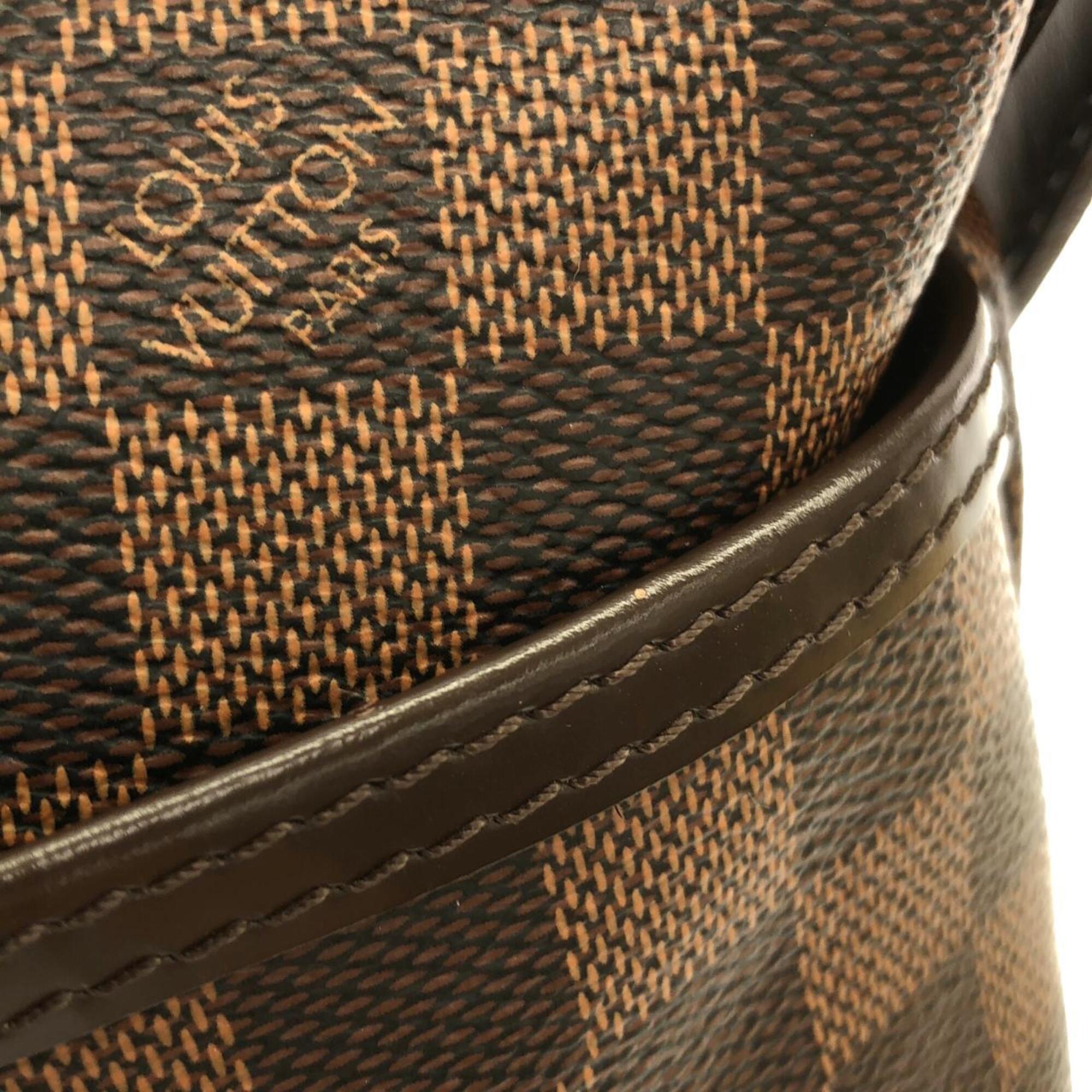 Louis Vuitton Brown Coated Canvas Shoulder Bag (Pre-Owned)