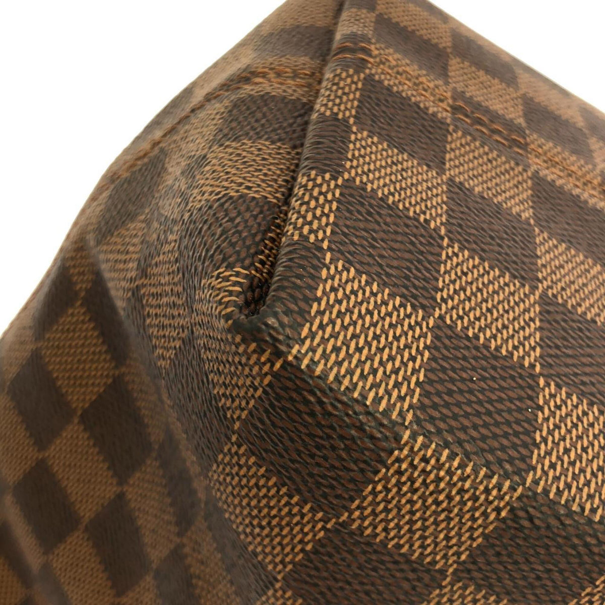 Louis Vuitton Damier Canvas Ebene Coated Canvas Handbag (Pre-Owned)