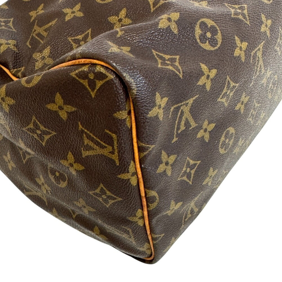 Louis Vuitton Brown Monogram Canvas Boston Bag (Pre-Owned)