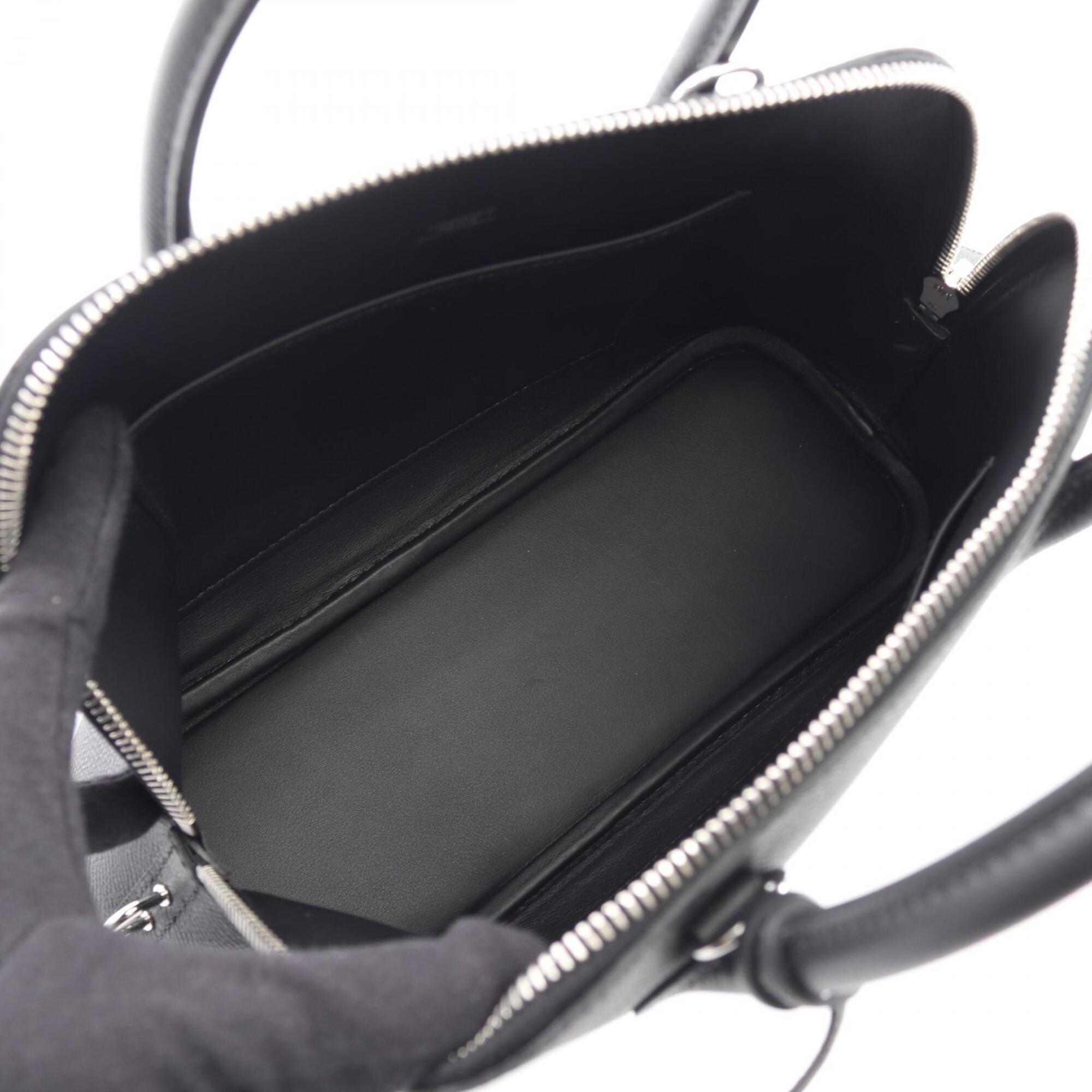 Hermes Black Epsom Leather Leather Handbag (Pre-Owned)