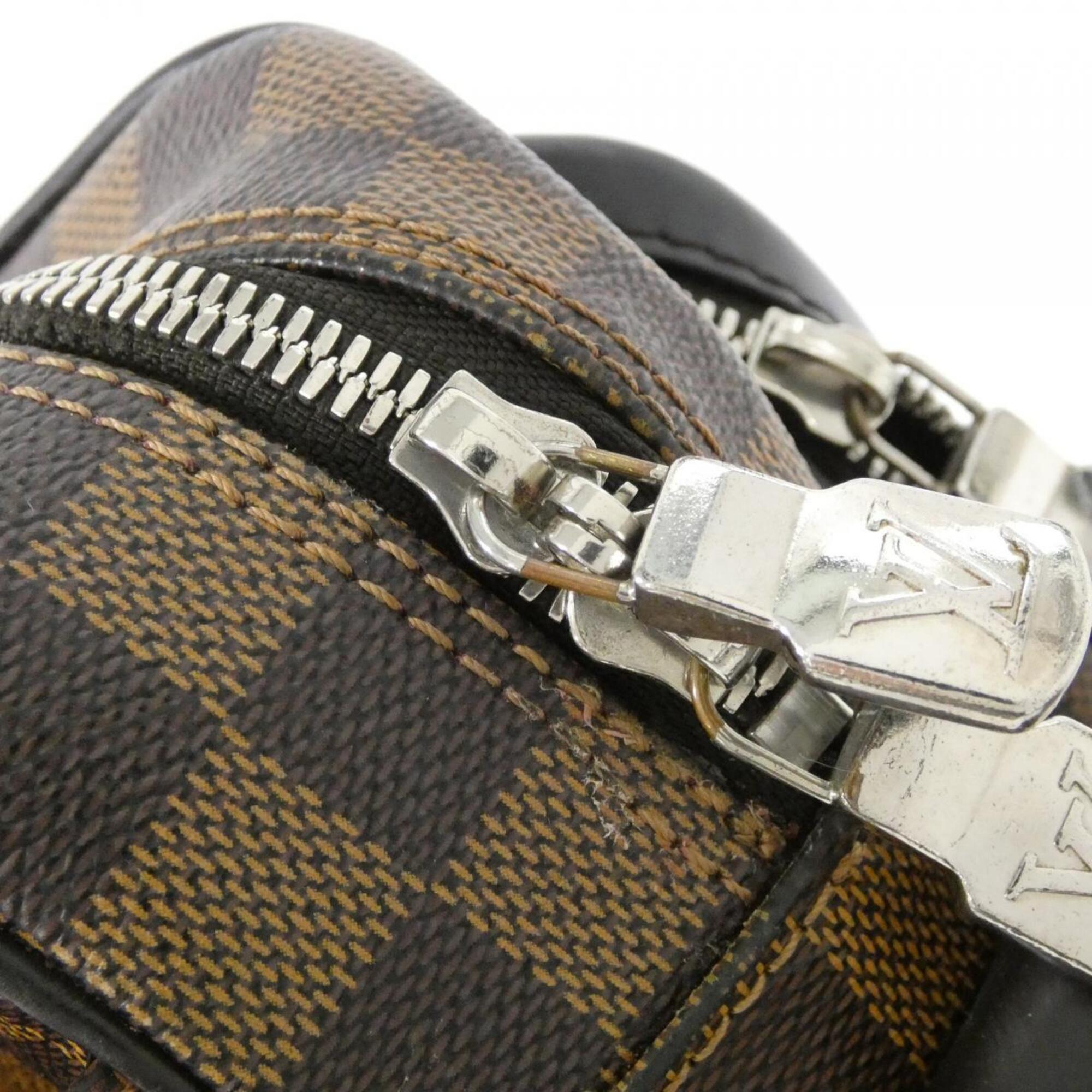 Louis Vuitton Ebene Coated Canvas Shoulder Bag (Pre-Owned)