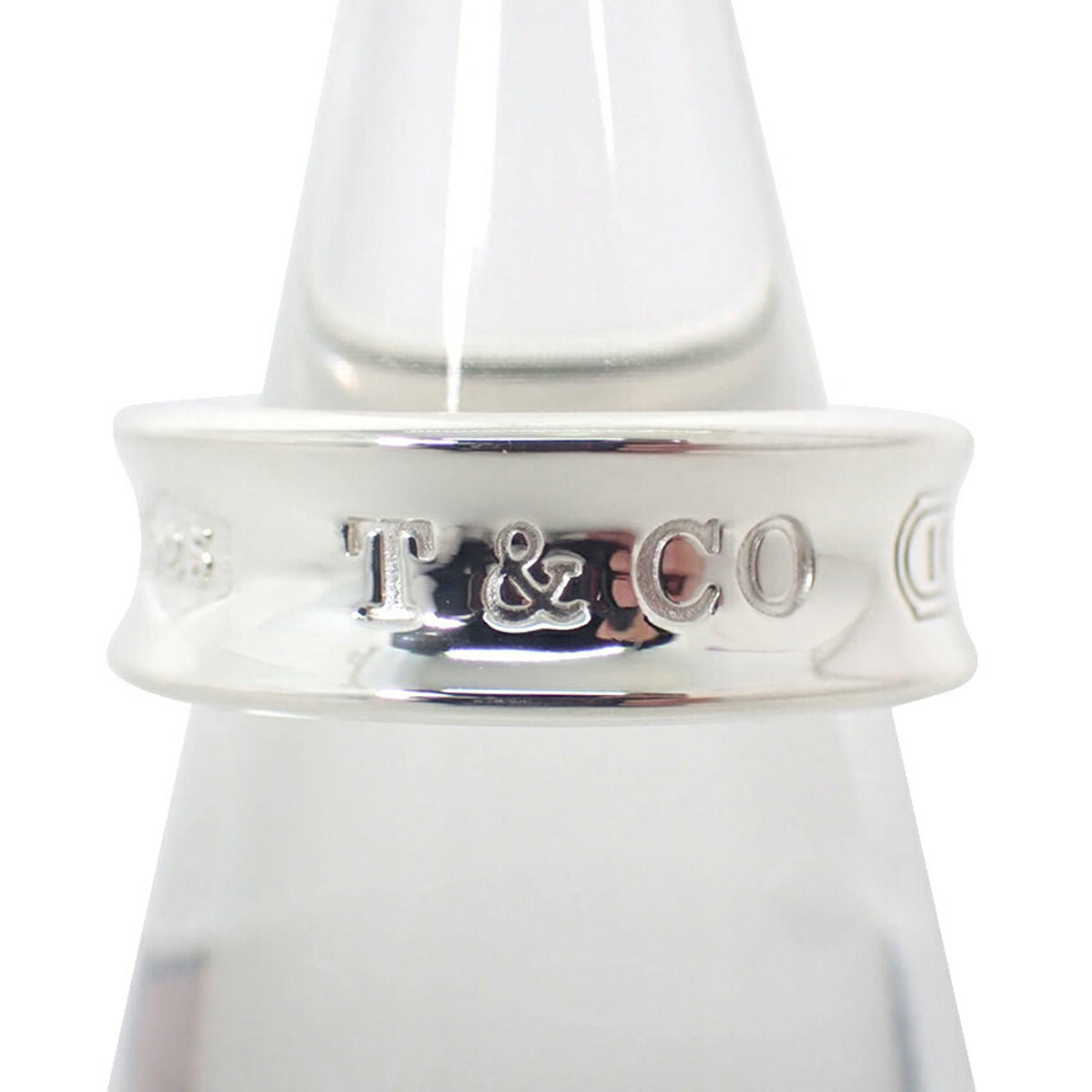 Tiffany Sterling Silver 925 Band Ring (Pre-Owned)