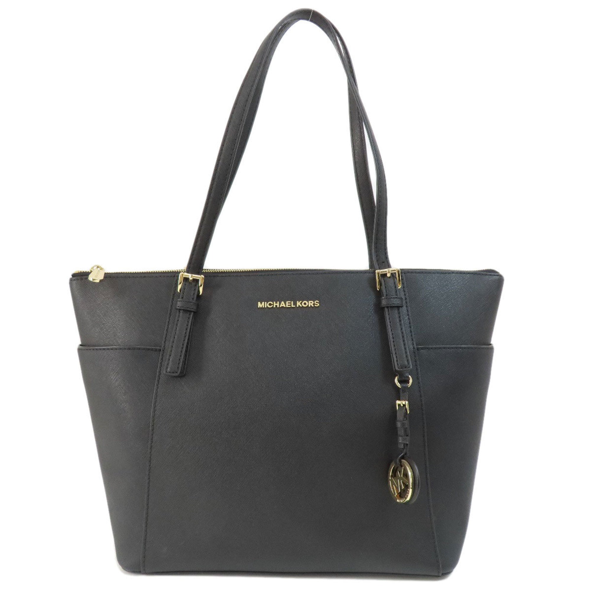 Michael Kors Black Pvc Tote Bag (Pre-Owned)
