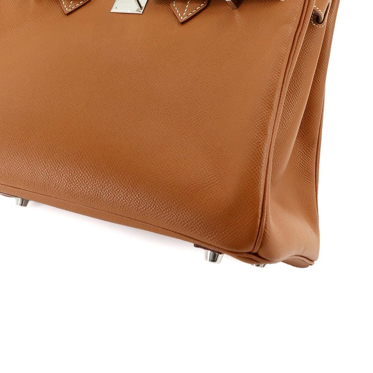 Hermes Gold Epsom Leather Handbag (Pre-Owned)