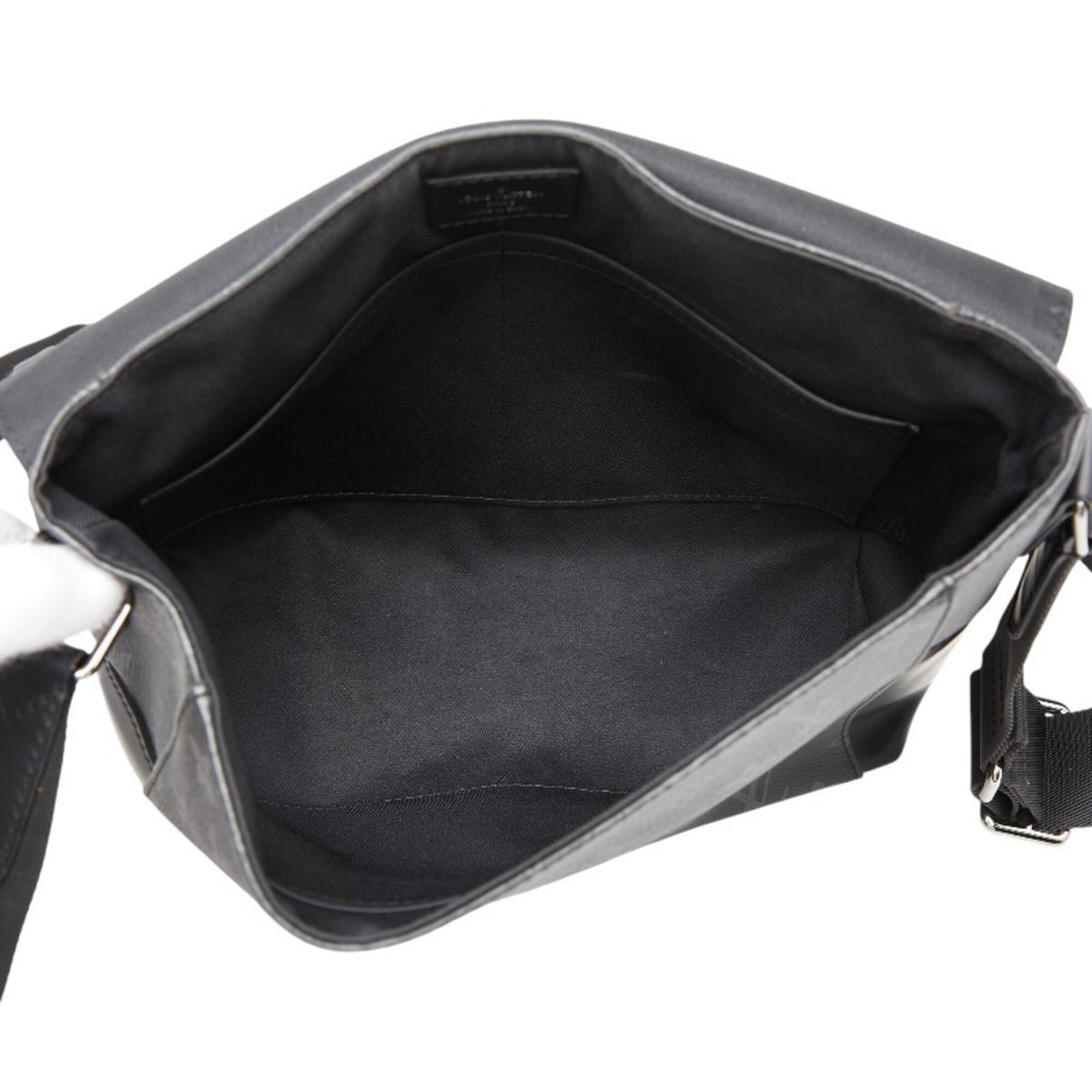 Louis Vuitton Black Pvc Leather Shoulder Bag (Pre-Owned)