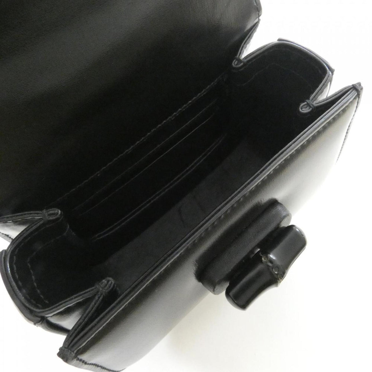 Gucci Black Leather Handbag (Pre-Owned)