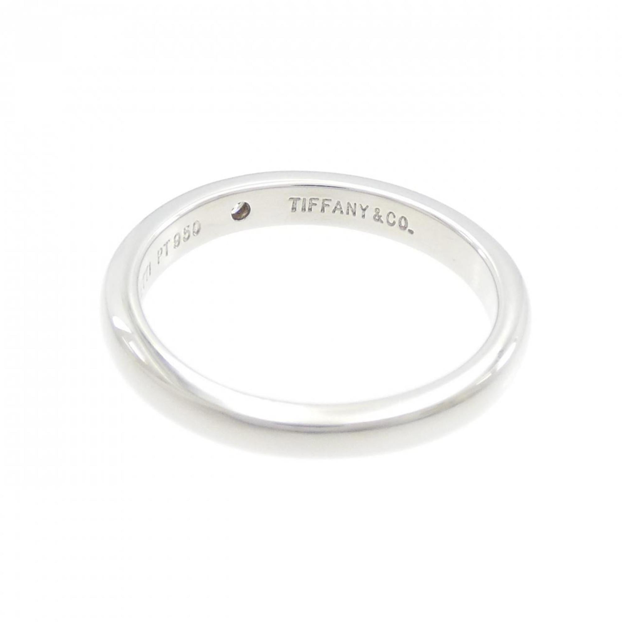 Tiffany Platinum 950 Band Ring (Pre-Owned)