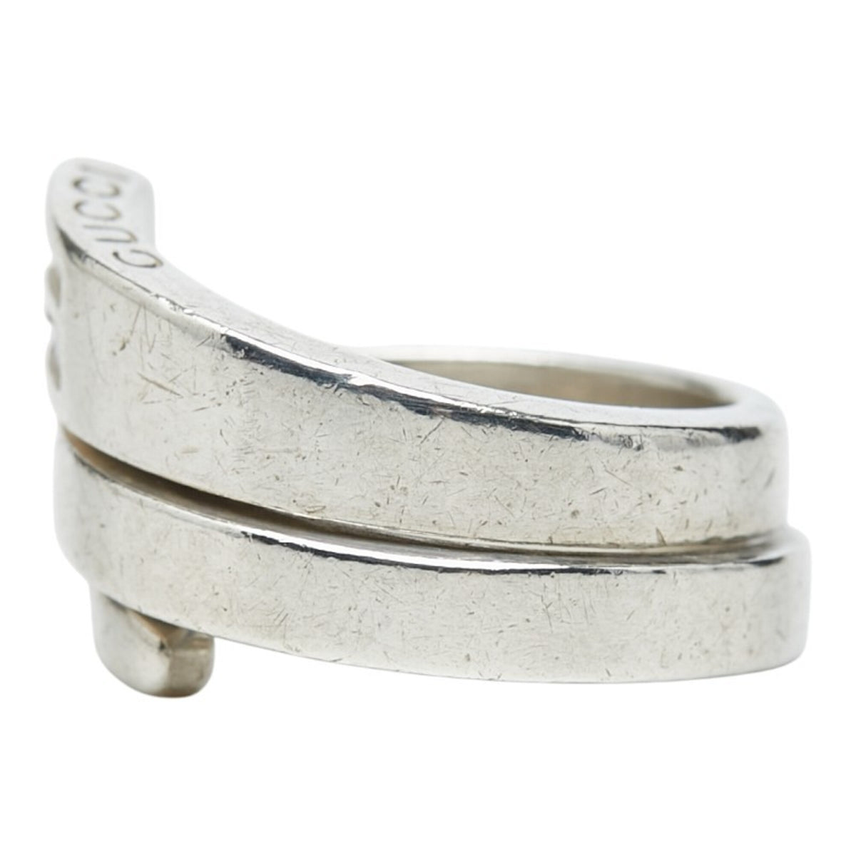 Gucci Silver Silver 925 Band Ring (Pre-Owned)