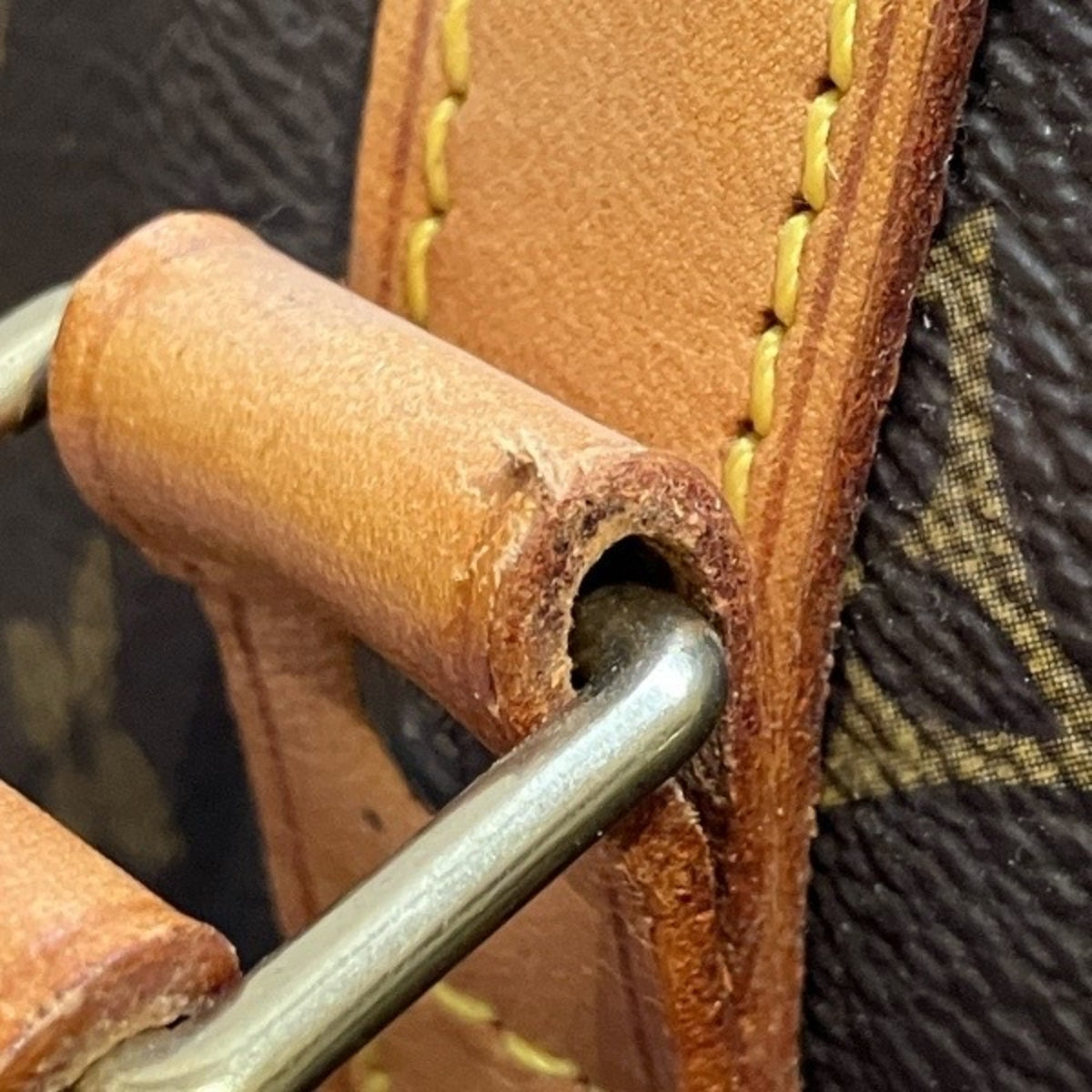 Louis Vuitton Brown Monogram Handbag Tote Bag (Pre-Owned)