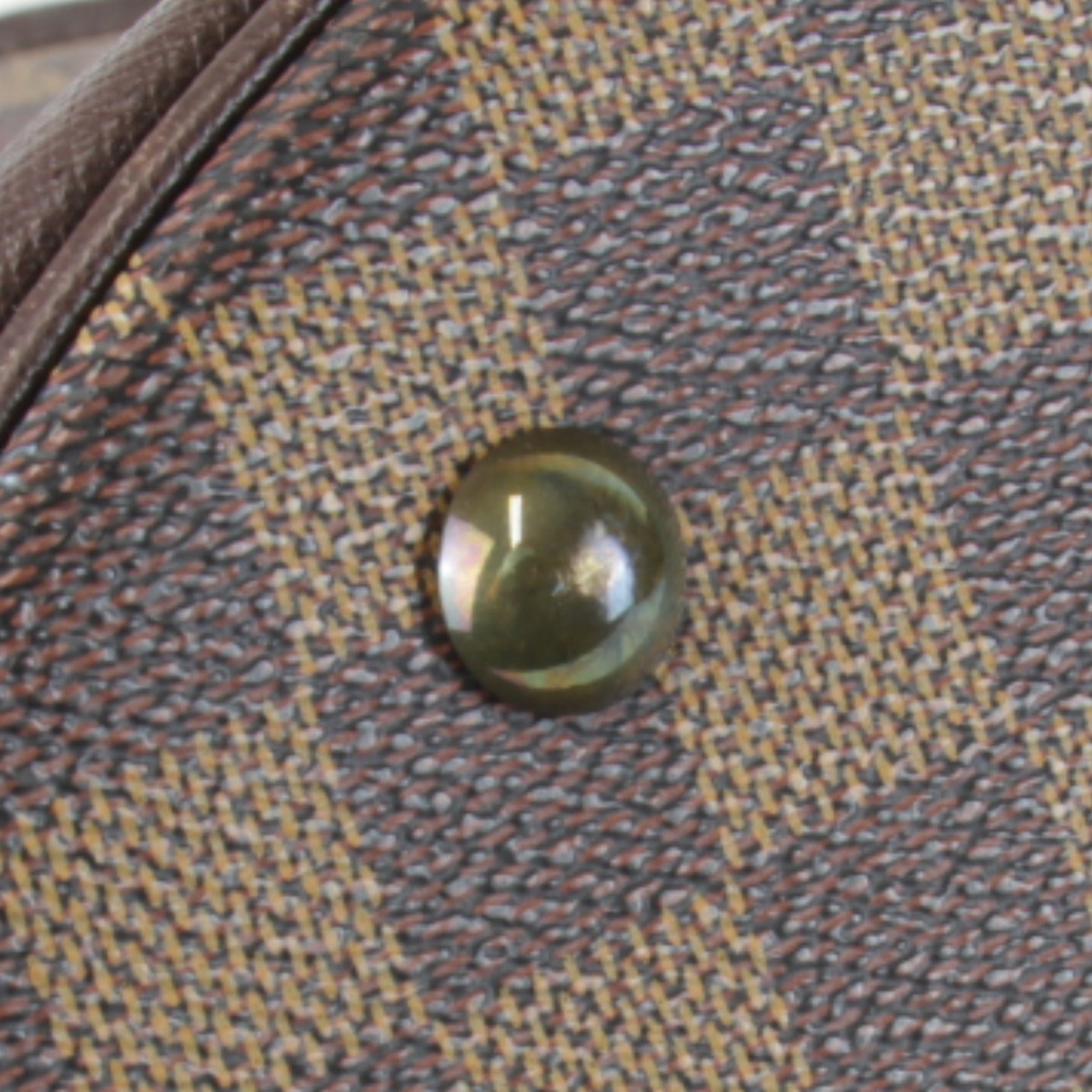 Louis Vuitton Black Damier Canvas Red Color White Damier Canvas Shoulder Bag (Pre-Owned)