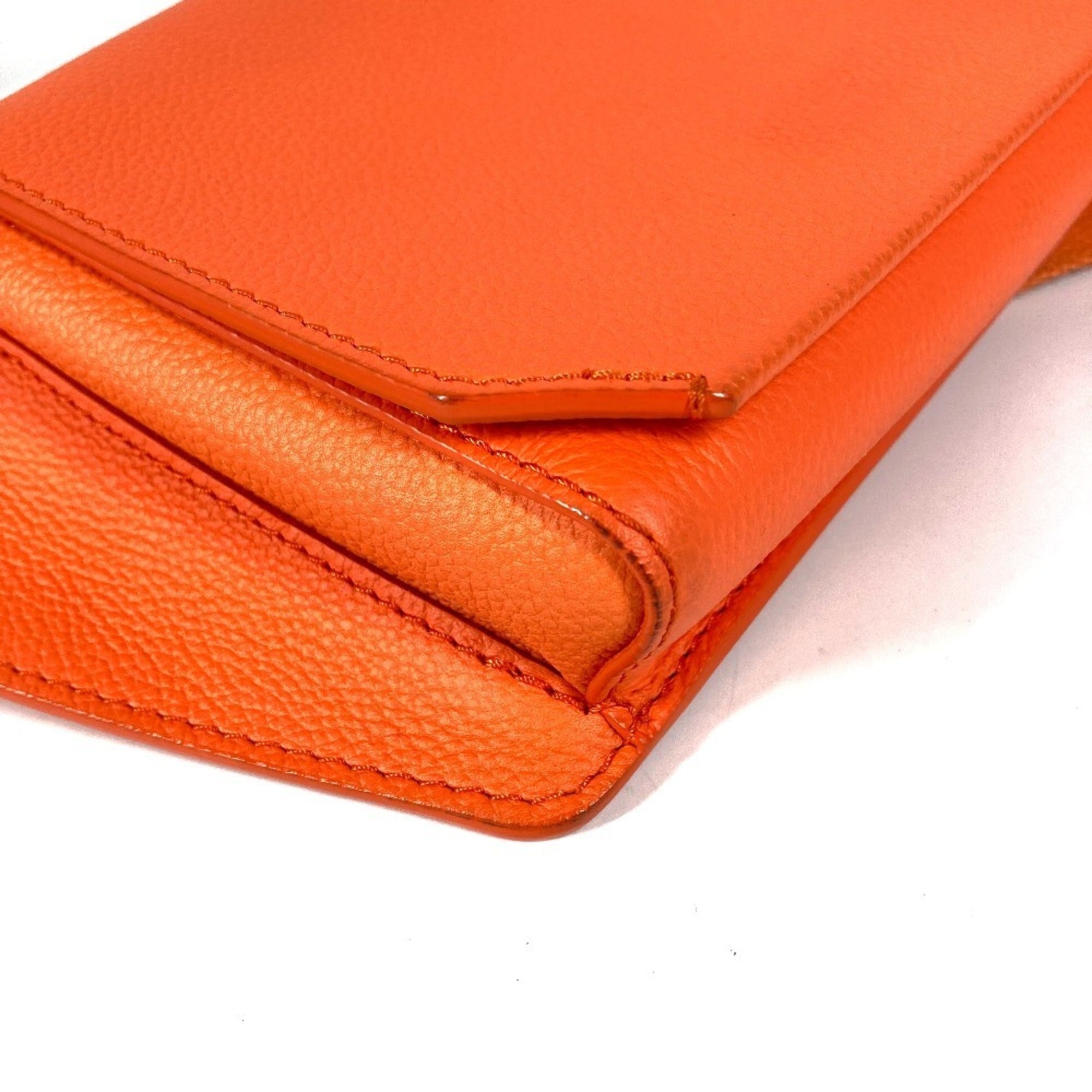 Louis Vuitton Orange Leather Fanny Pack Shoulder Bag (Pre-Owned)