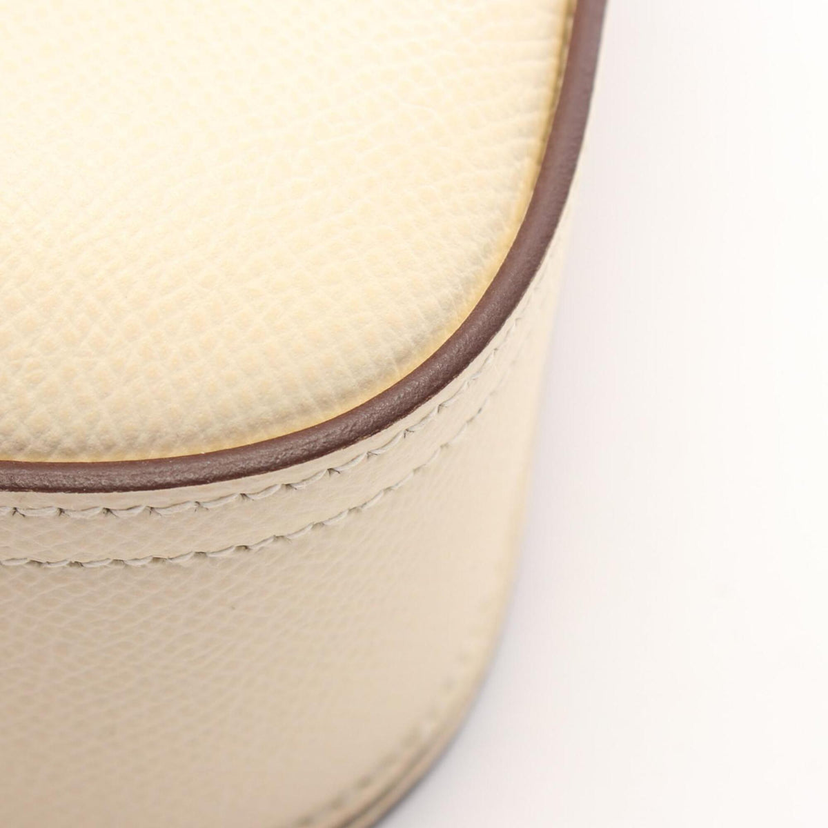 Hermes Ivory Epsom Leather Handbag Shoulder Bag (Pre-Owned)