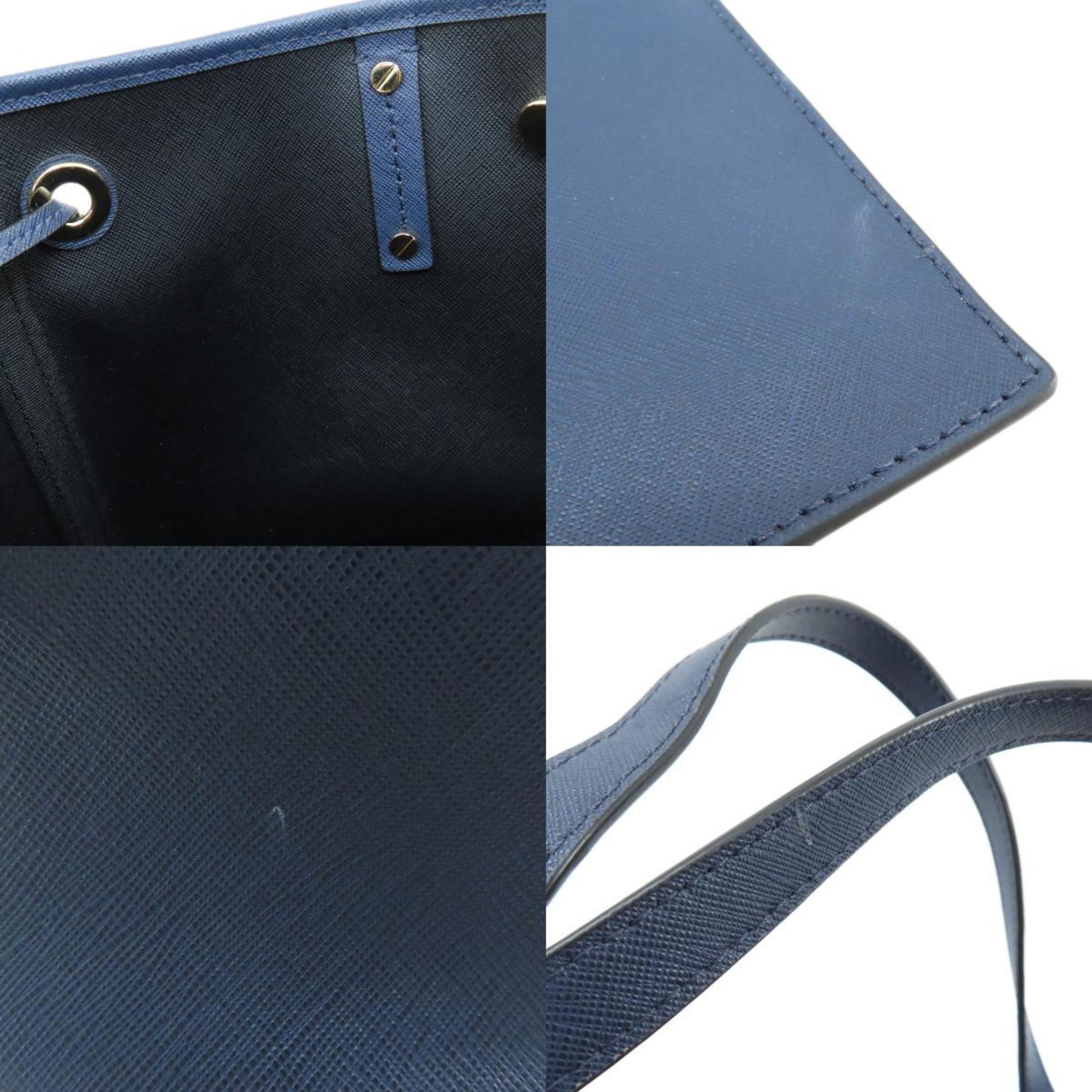 Michael Kors Navy Pvc Tote Bag (Pre-Owned)