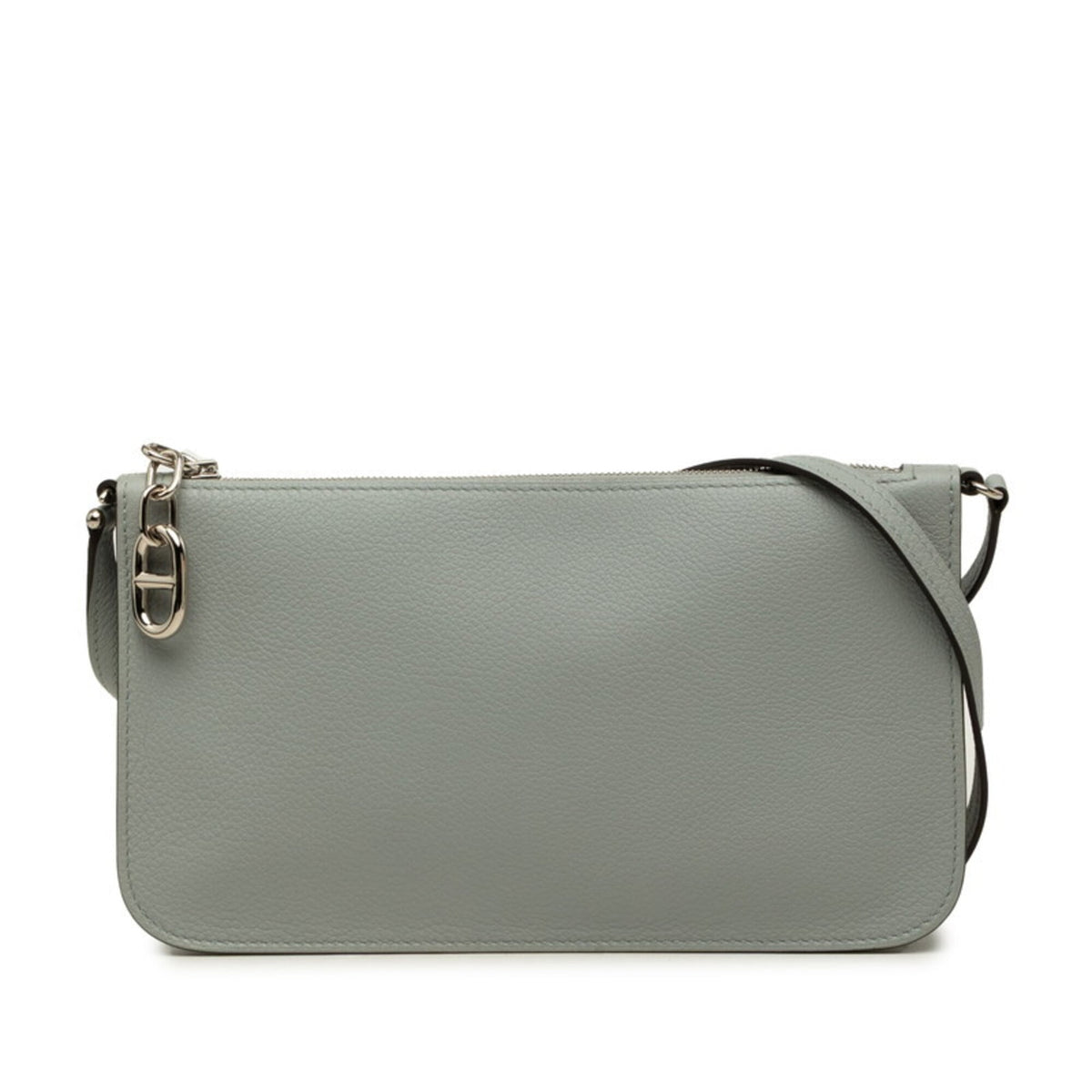 Hermes Gray Handbag Shoulder Bag (Pre-Owned)