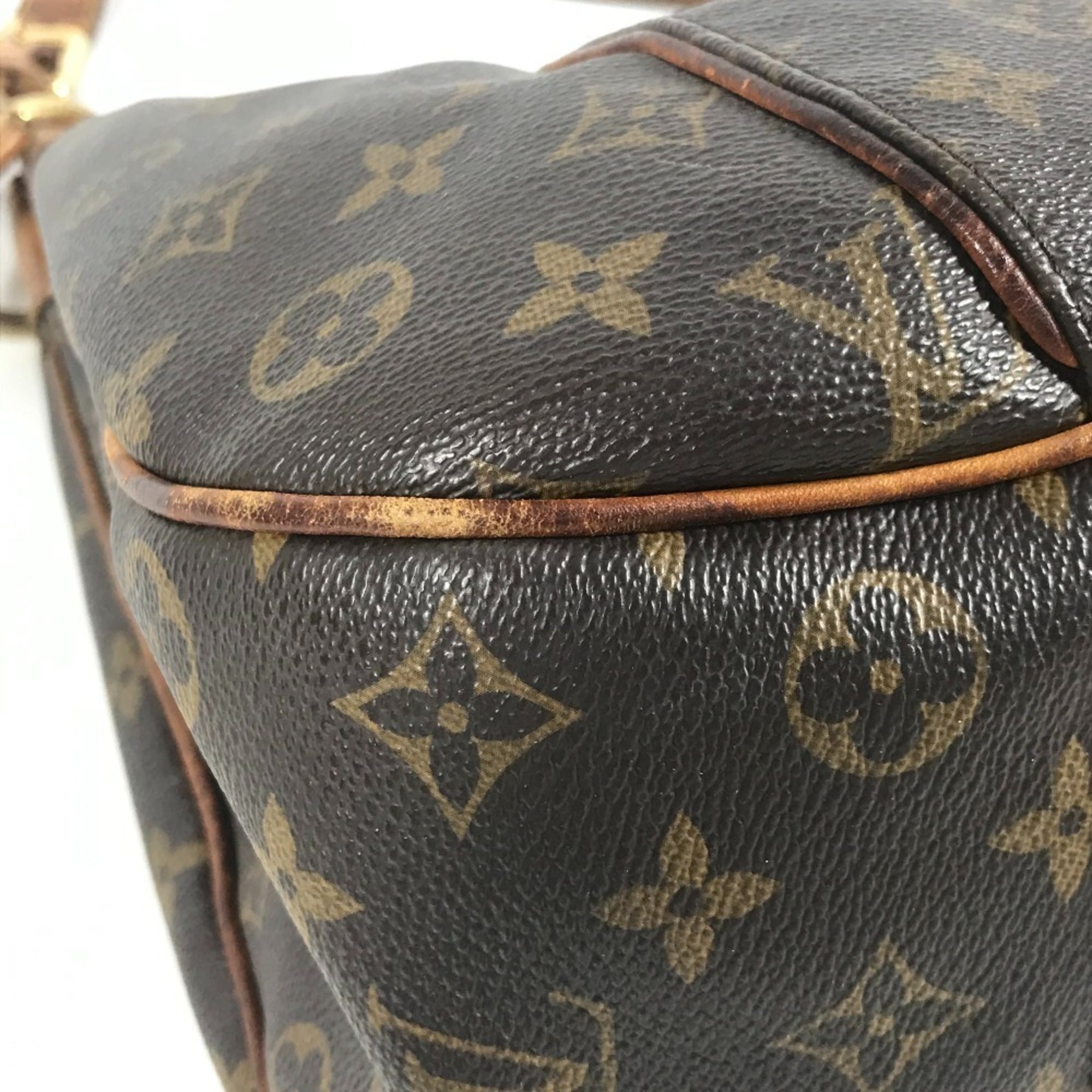 Louis Vuitton Brown Galle Monogram Monogram Handbag Shoulder Bag (Pre-Owned)
