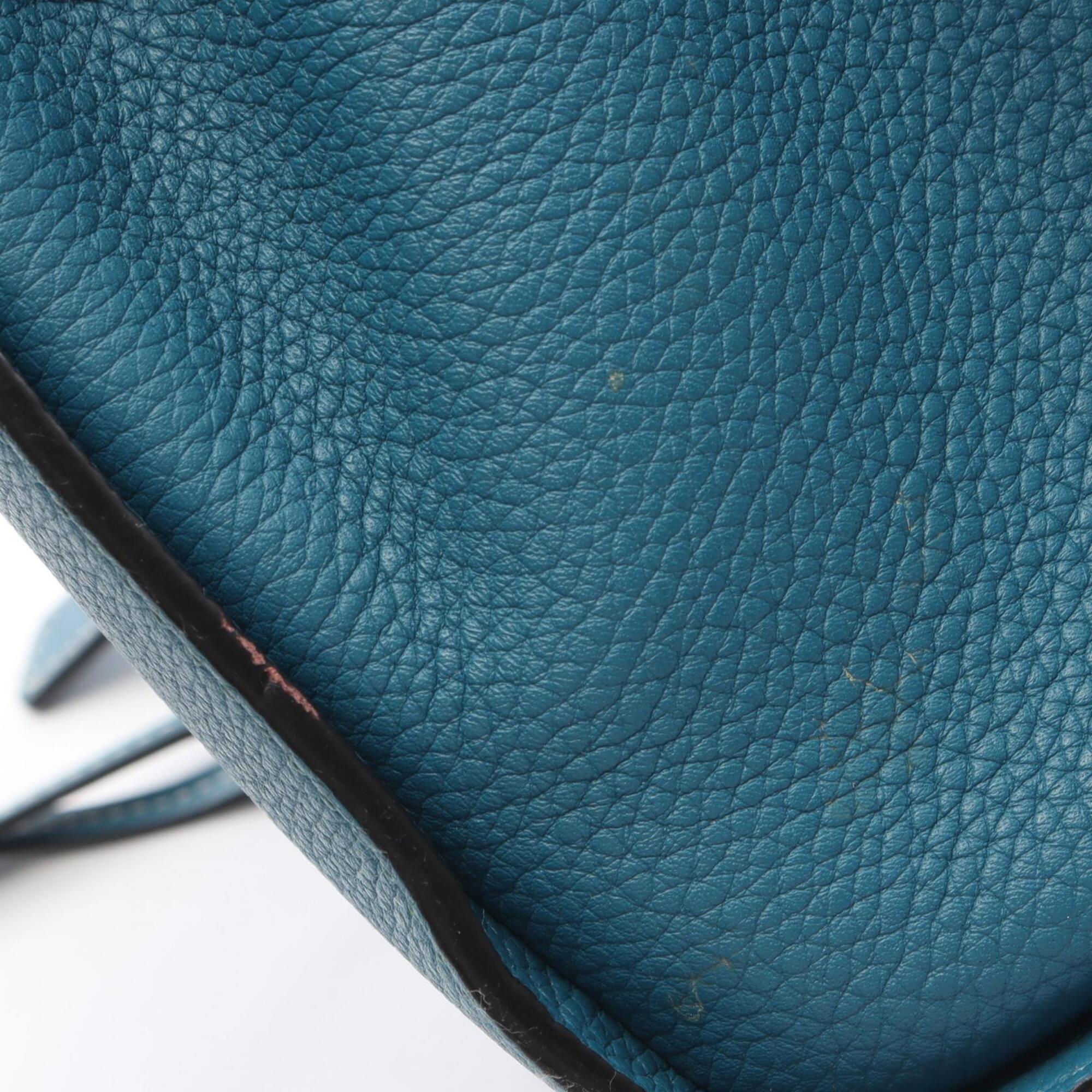 Loewe Green Leather Handbag (Pre-Owned)