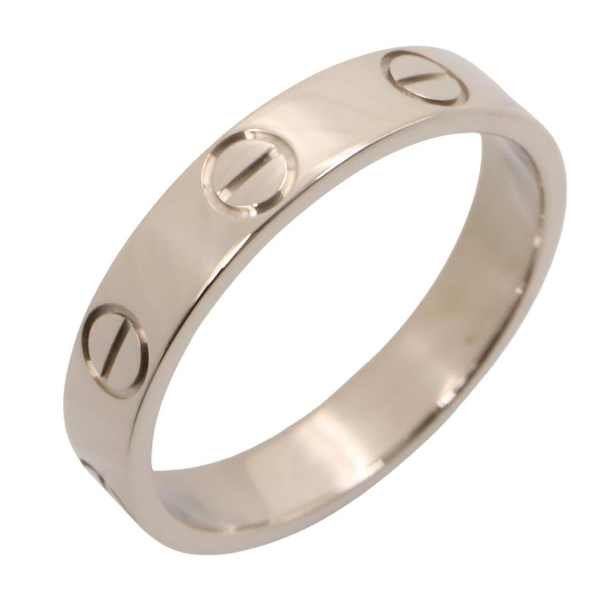 Cartier Silver White Gold (18K) Band Ring (Pre-Owned)