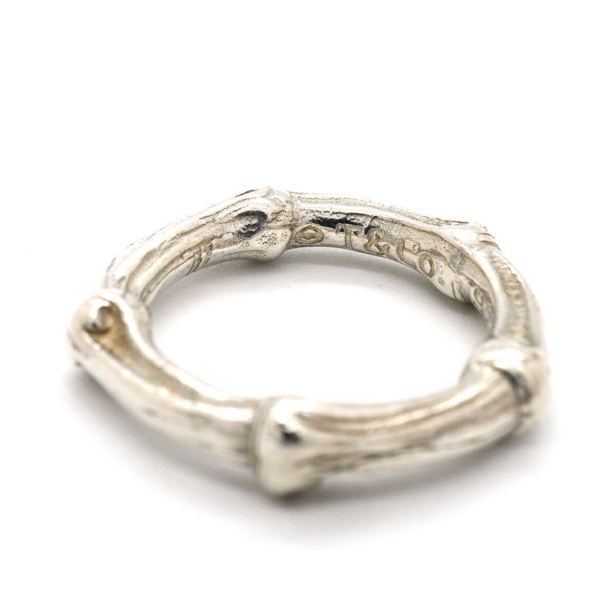 Tiffany Silver 925 Band Ring (Pre-Owned)