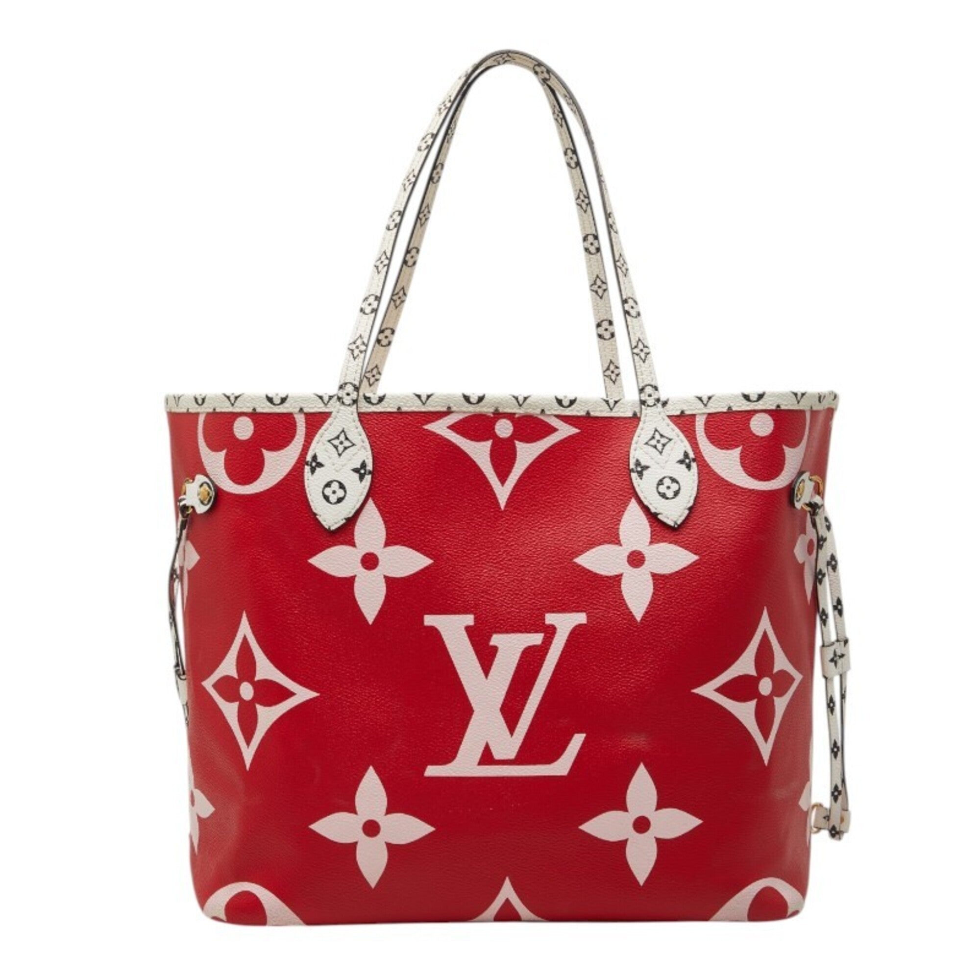 Louis Vuitton Multi-Color Red Color Rouge Pvc Leather Shoulder Bag Tote Bag (Pre-Owned)