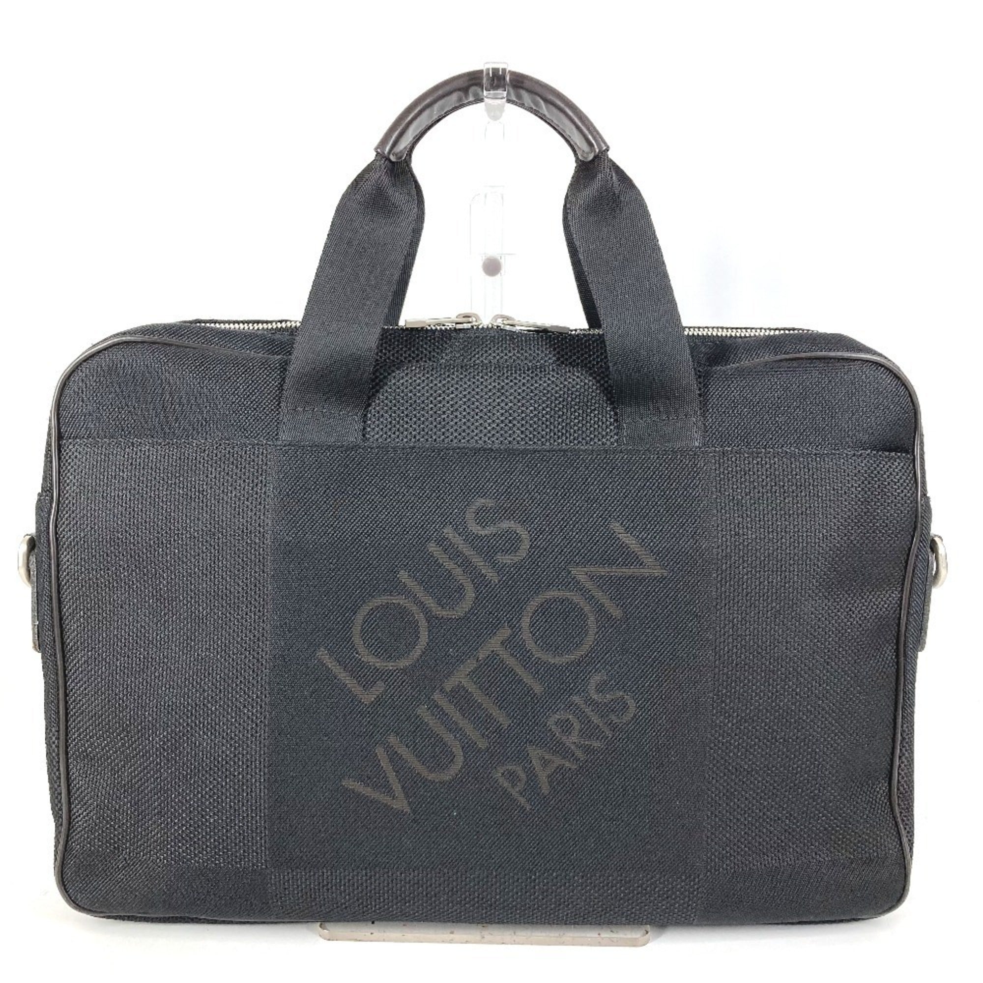 Louis Vuitton Black Damier Geant Handbag Tote Bag (Pre-Owned)