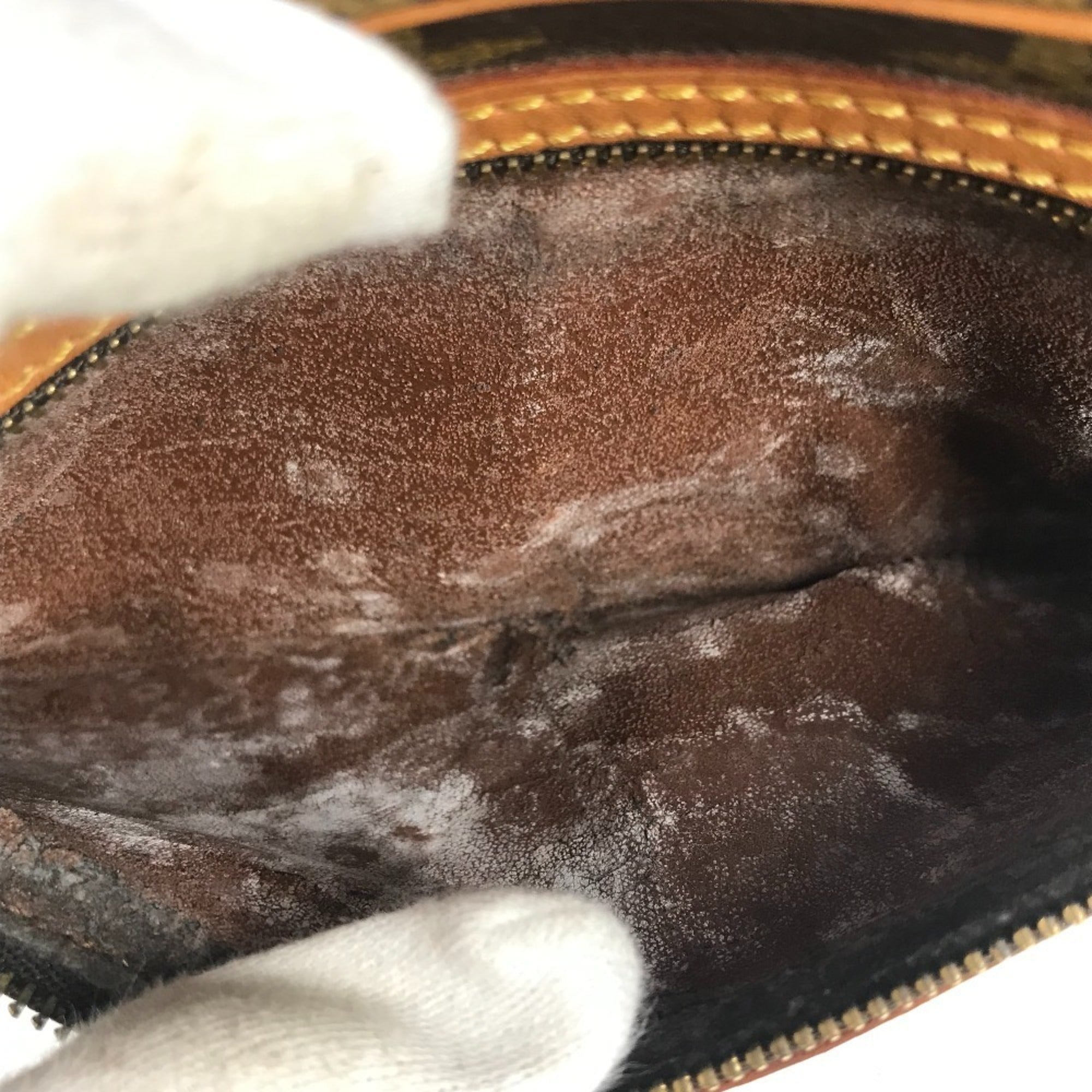 Louis Vuitton Brown Monogram Canvas Pochette Shoulder Bag (Pre-Owned)