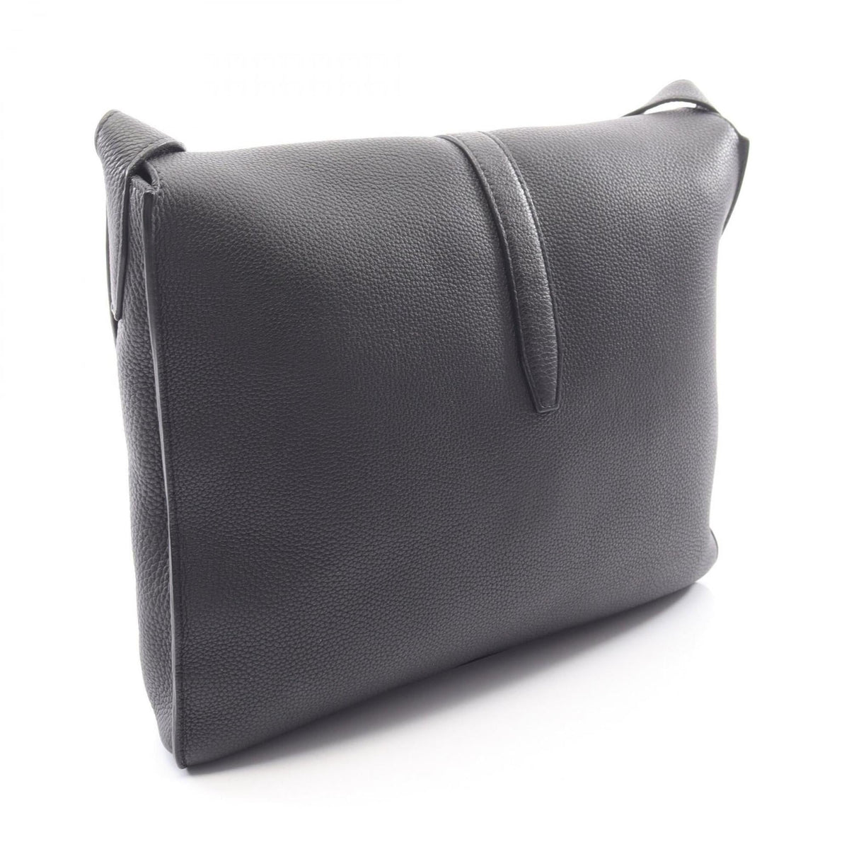 Hermes Black Togo Leather Handbag Shoulder Bag (Pre-Owned)