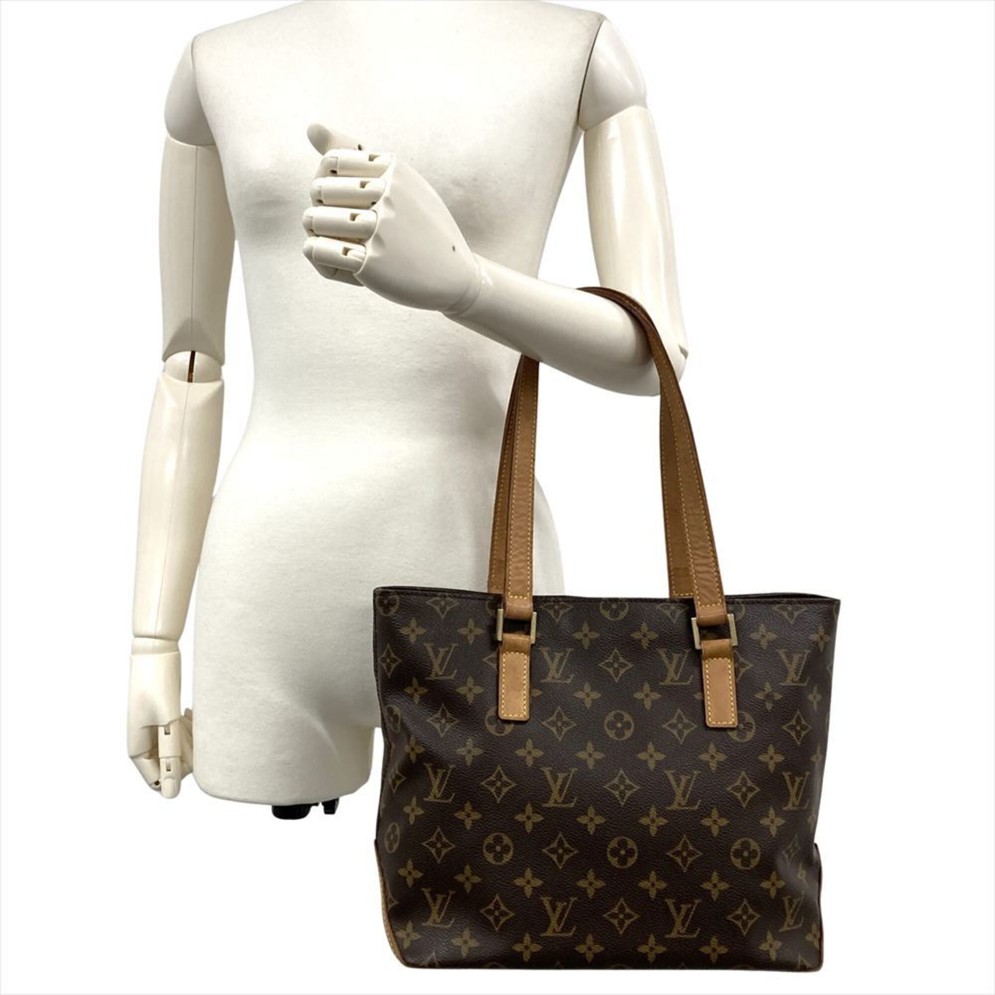 Louis Vuitton Brown Monogram Canvas Tote Bag (Pre-Owned)