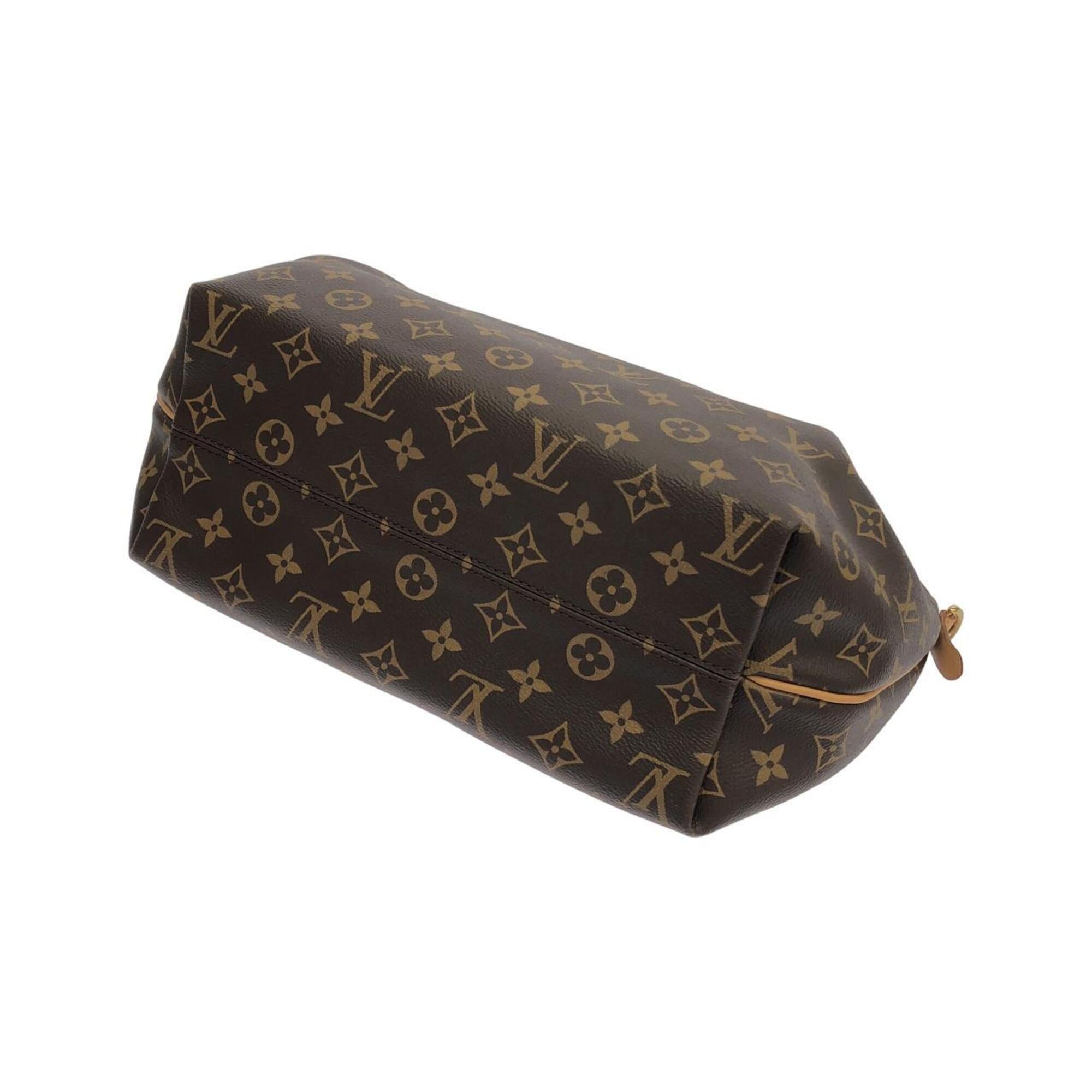 Louis Vuitton Marron Coated Canvas Handbag (Pre-Owned)