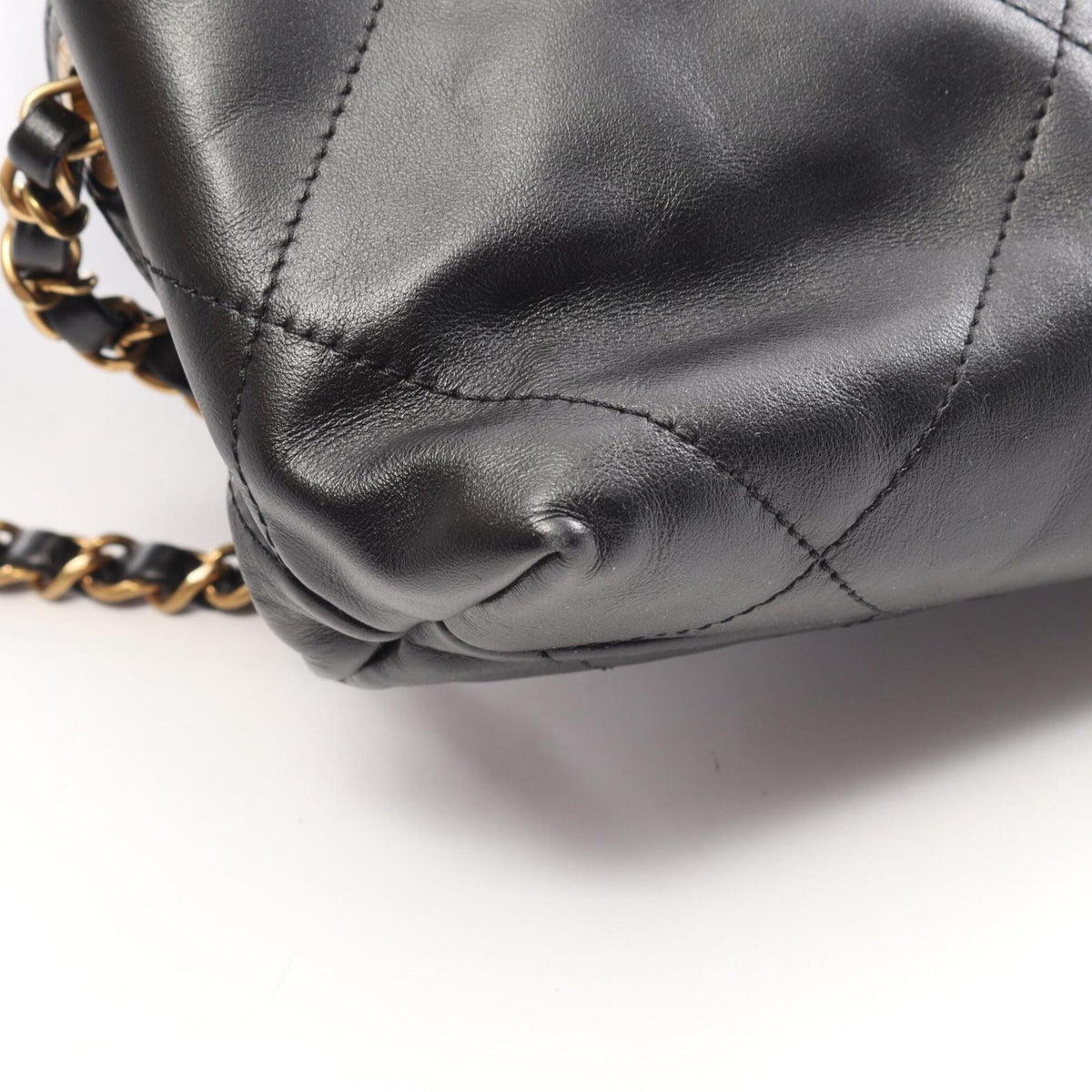 Chanel Black Leather Backpack (Pre-Owned)