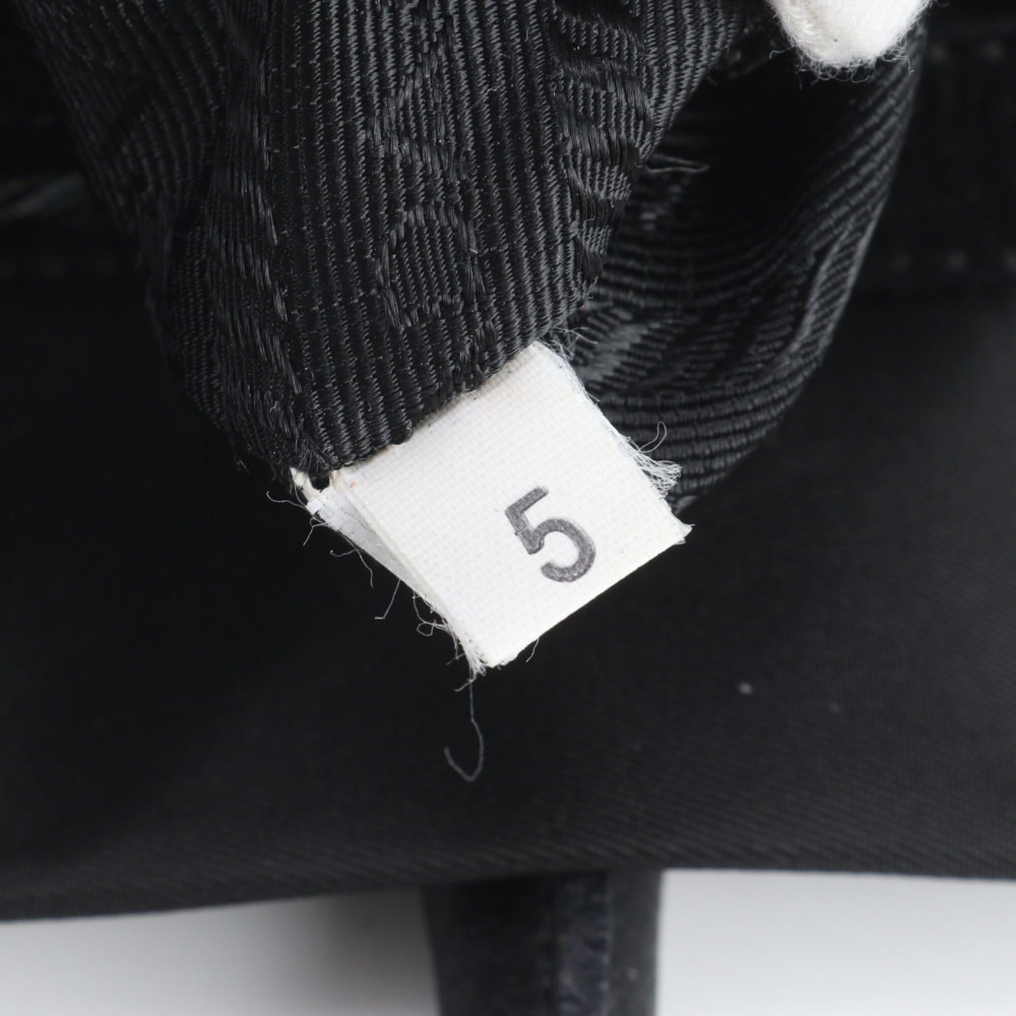 Prada Black Nylon Handbag Tote Bag (Pre-Owned)