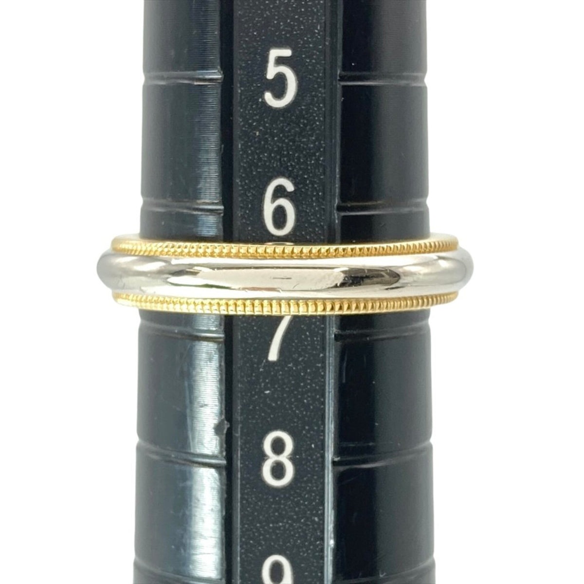Tiffany Platinum Yellow Gold Yellow Gold (18K) Platinum 950 Band Ring (Pre-Owned)