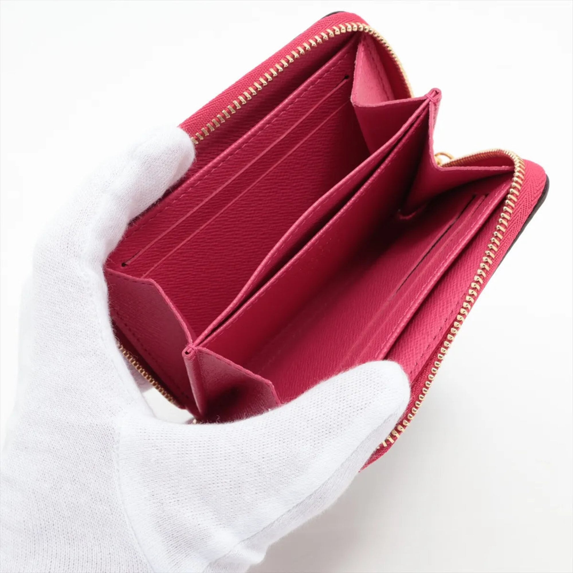 Louis Vuitton Monogram Brown Monogram Pink Monogram Coin Purse/Coin Case (Pre-Owned)