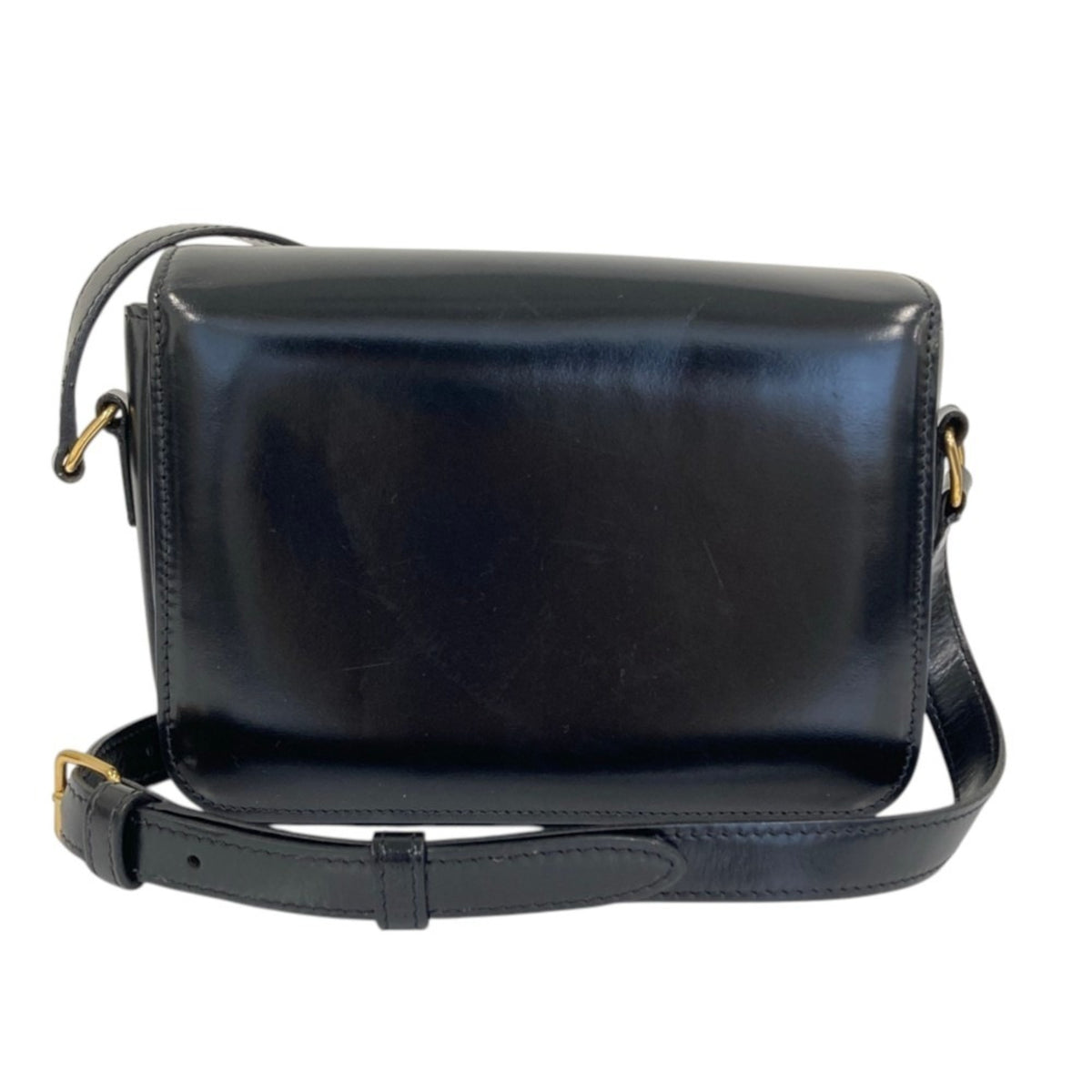 Celine Black Leather Shoulder Bag (Pre-Owned)