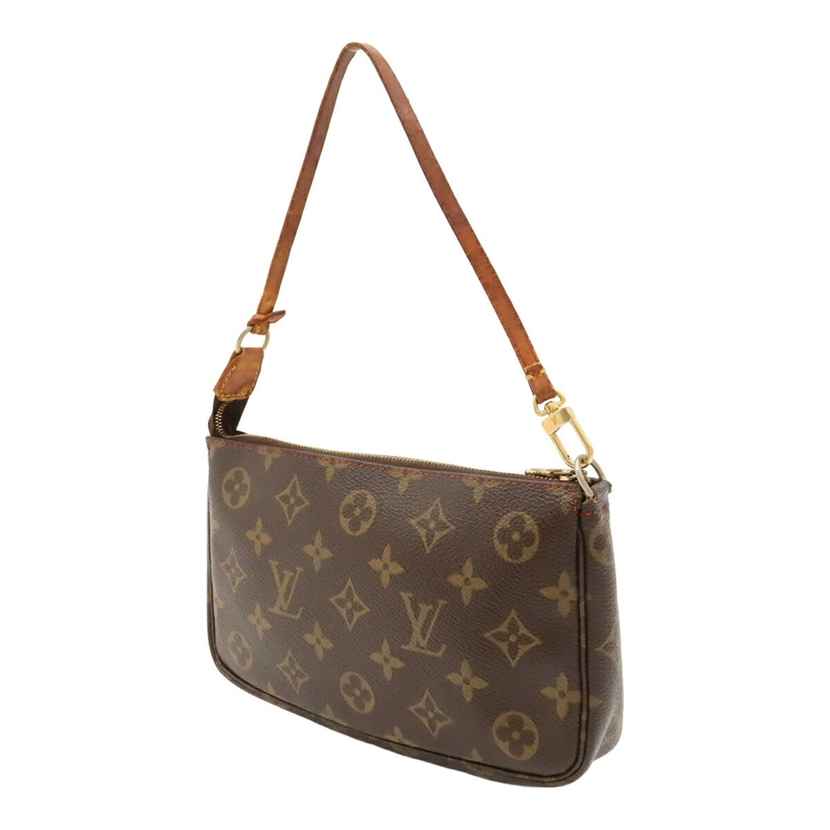 Louis Vuitton Brown Monogram Cherry Monogram Handbag Pochette (Pre-Owned)