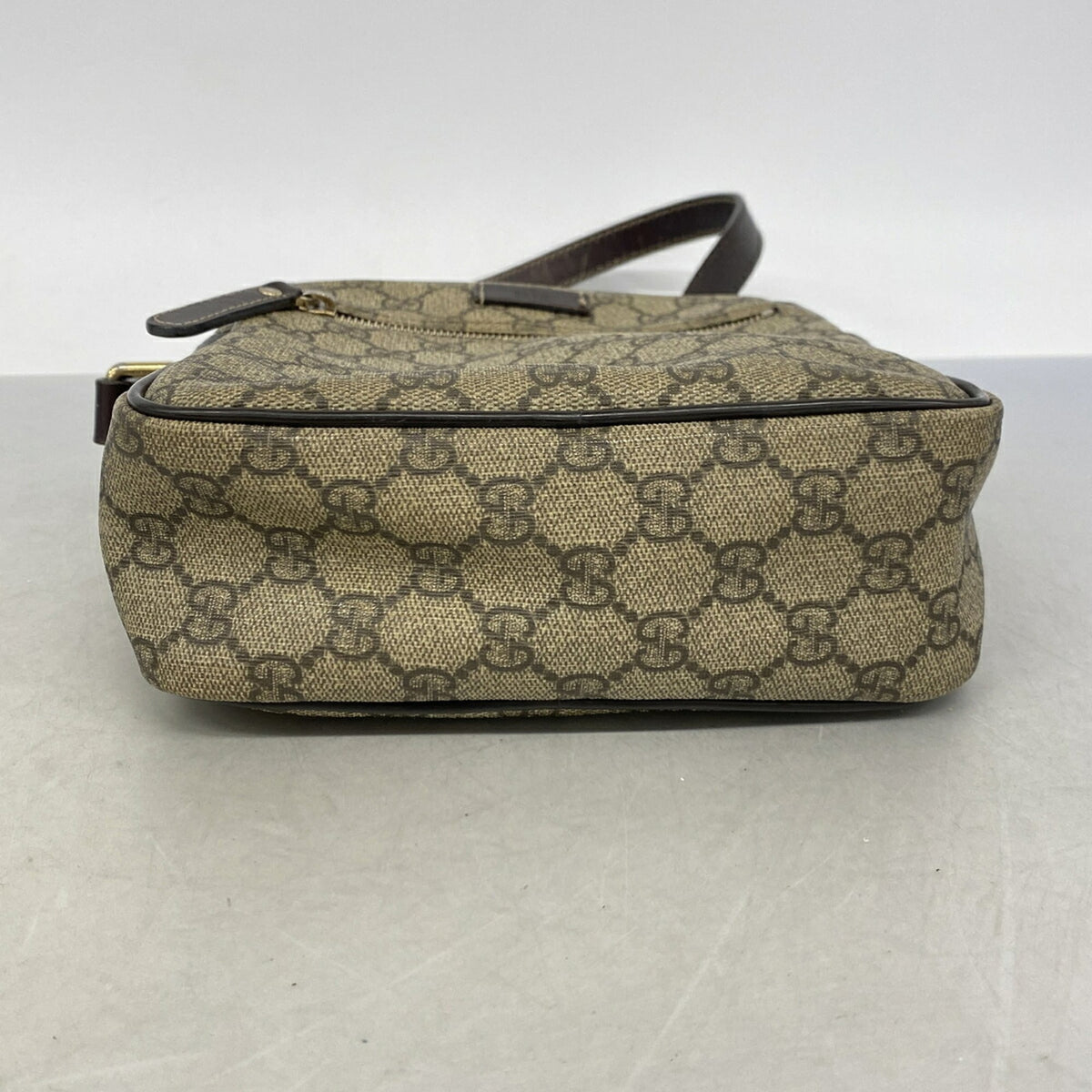 Gucci Brown Pvc Shoulder Bag (Pre-Owned)