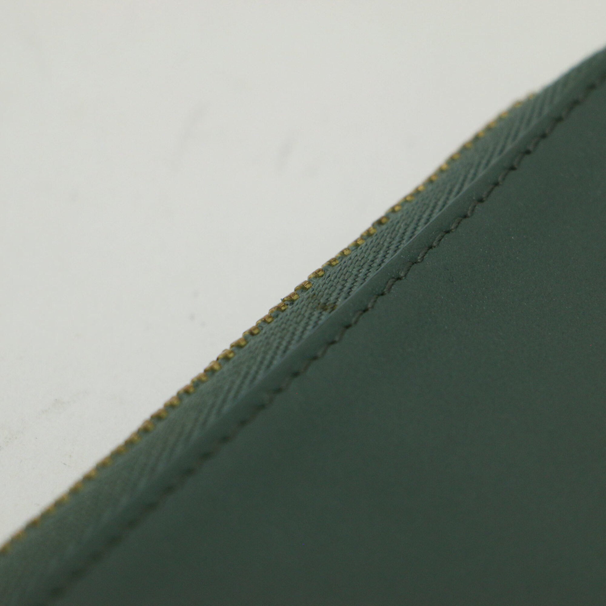 Chloé Green Leather Coin Purse/Coin Case (Pre-Owned)