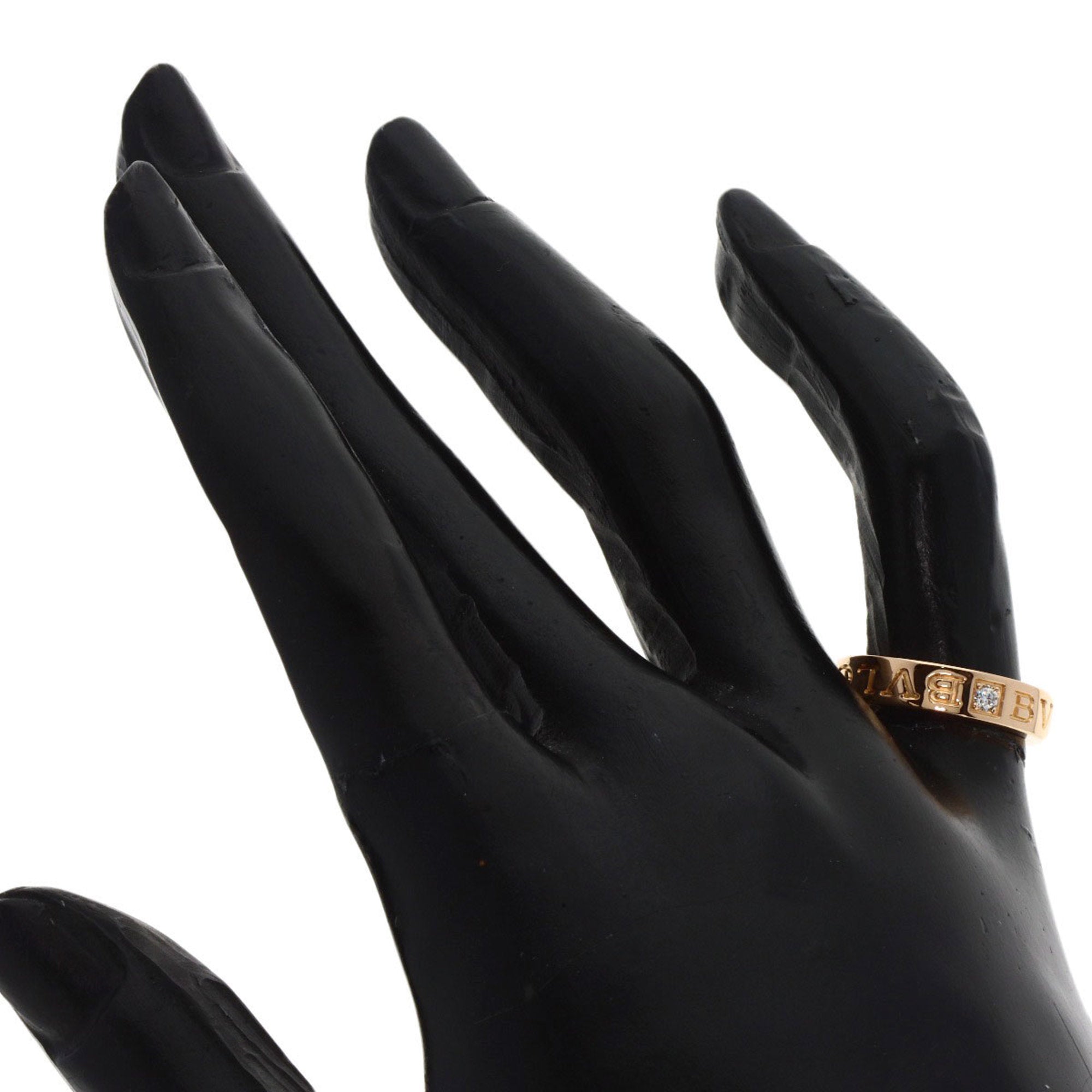Bvlgari Pink Gold Pink Gold (18K) Band Ring (Pre-Owned)