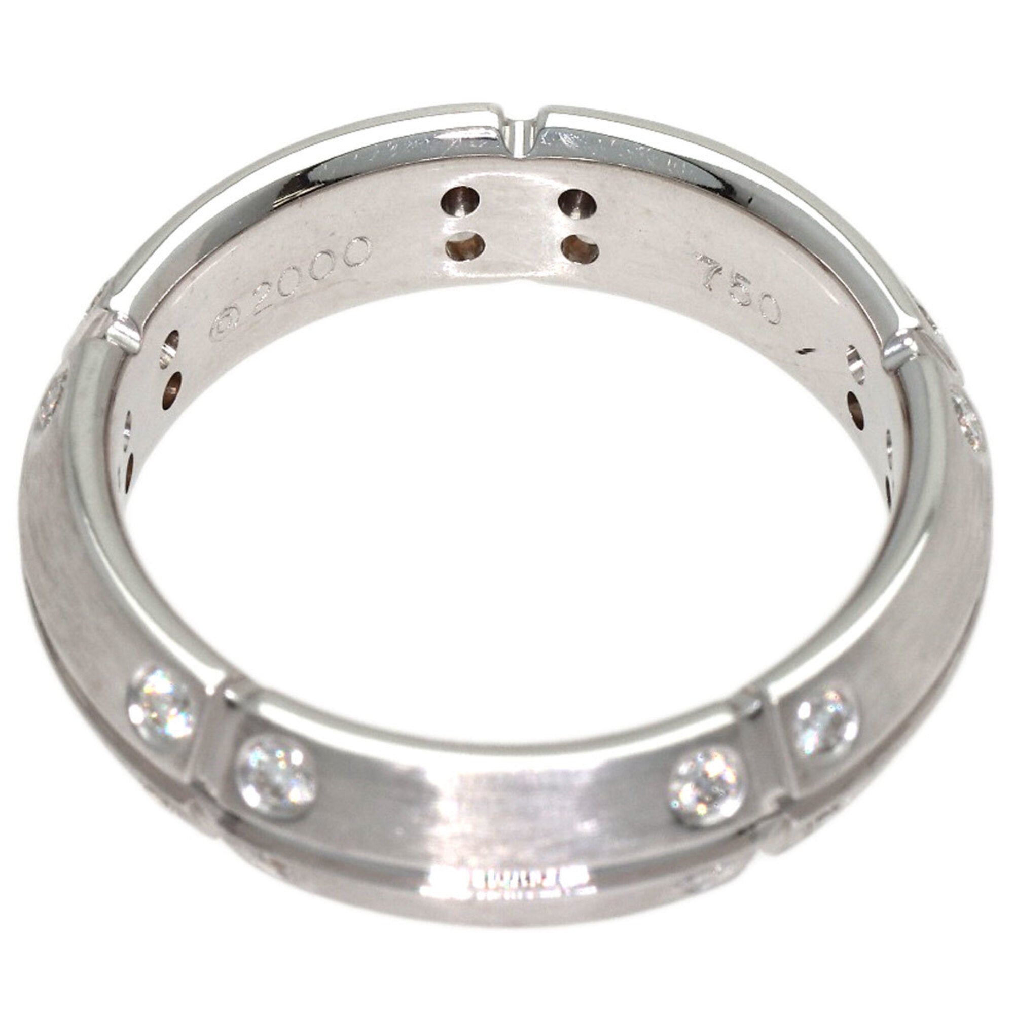 Tiffany White Gold (18K) Band Ring (Pre-Owned)