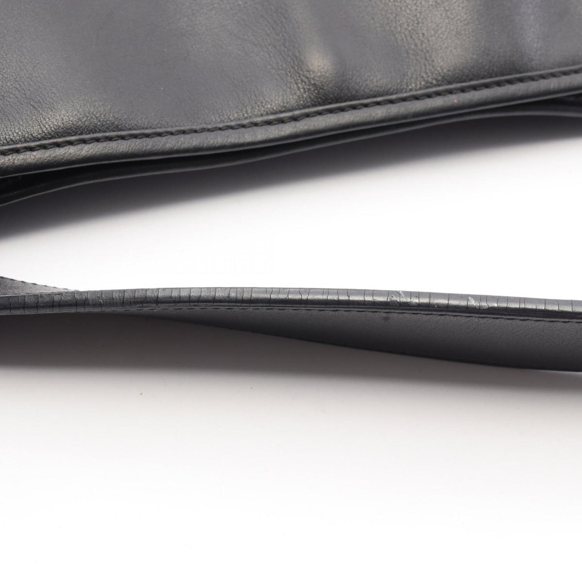 Loewe Black Leather Handbag Shoulder Bag (Pre-Owned)