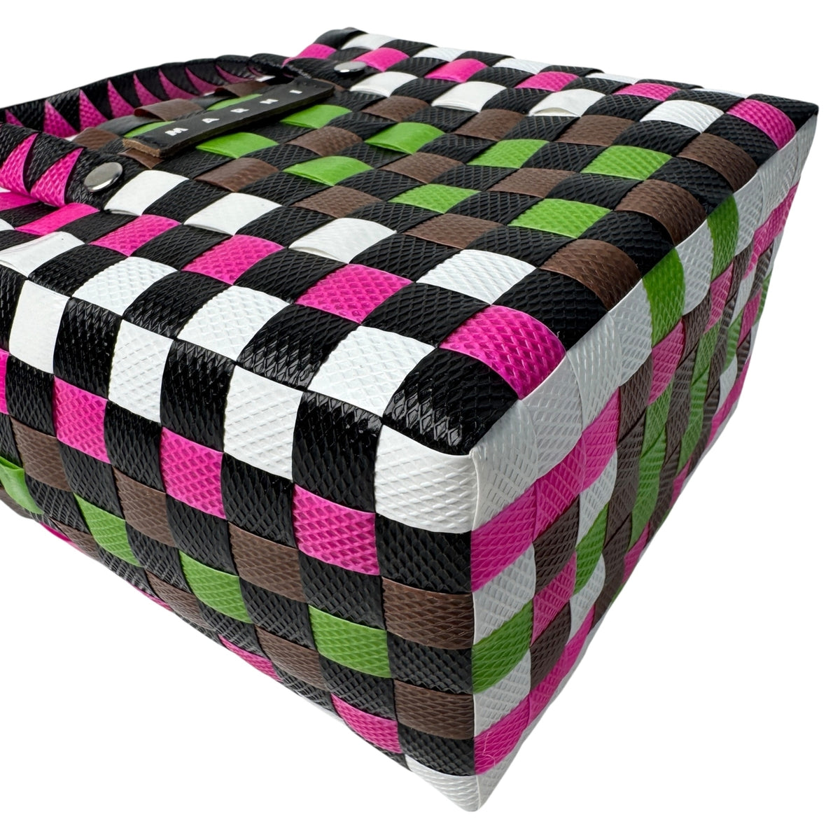 Marni Multi-Color Polypropylene Handbag Tote Bag (Pre-Owned)